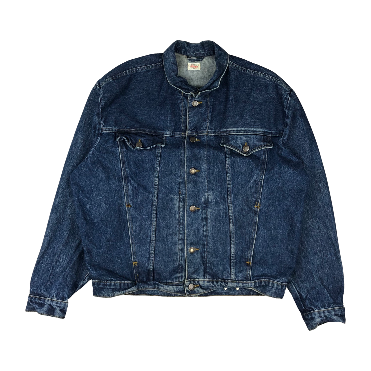 Vintage 70s 80s Blue Denim Jacket 3XL