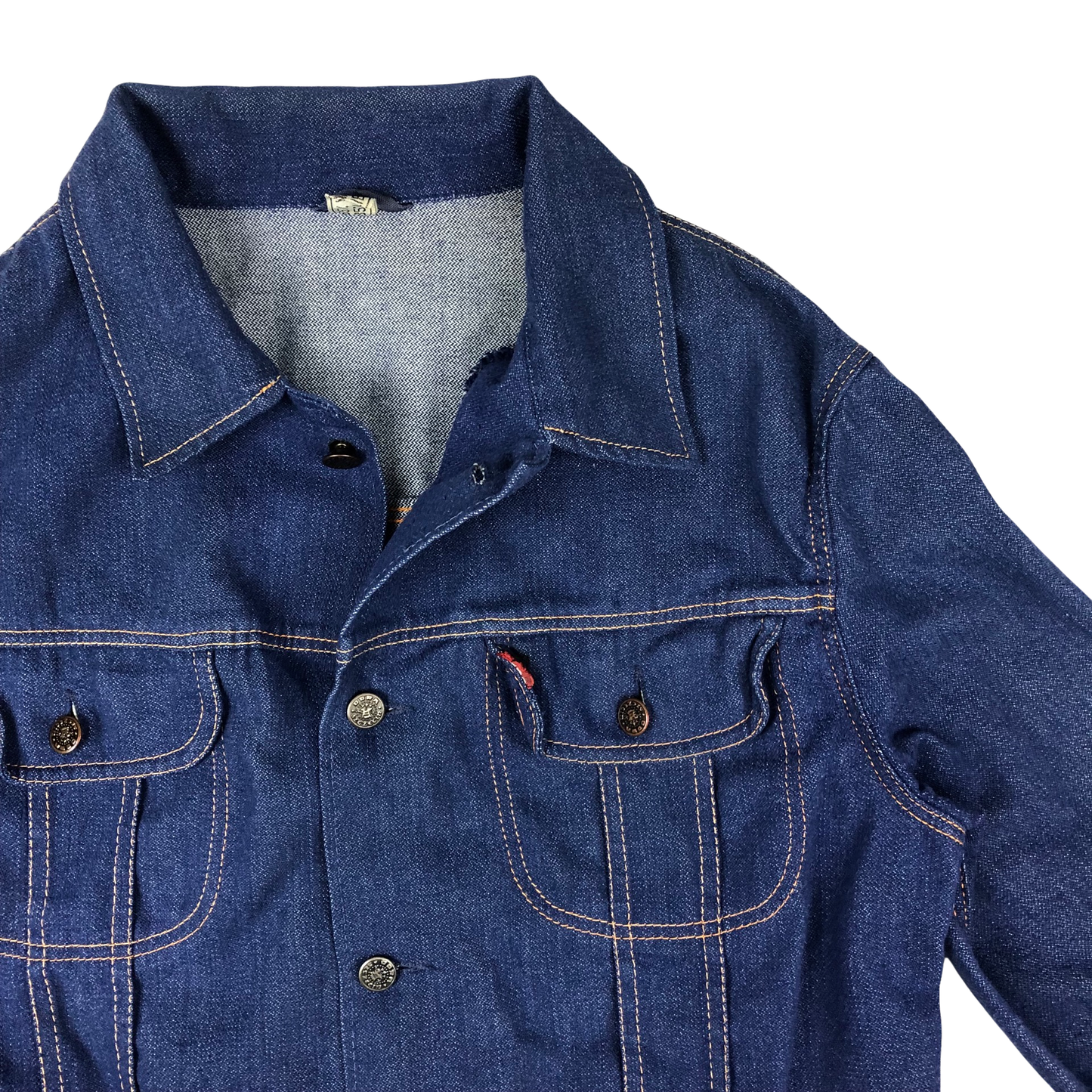 Vintage 70s Blue Denim Jacket M