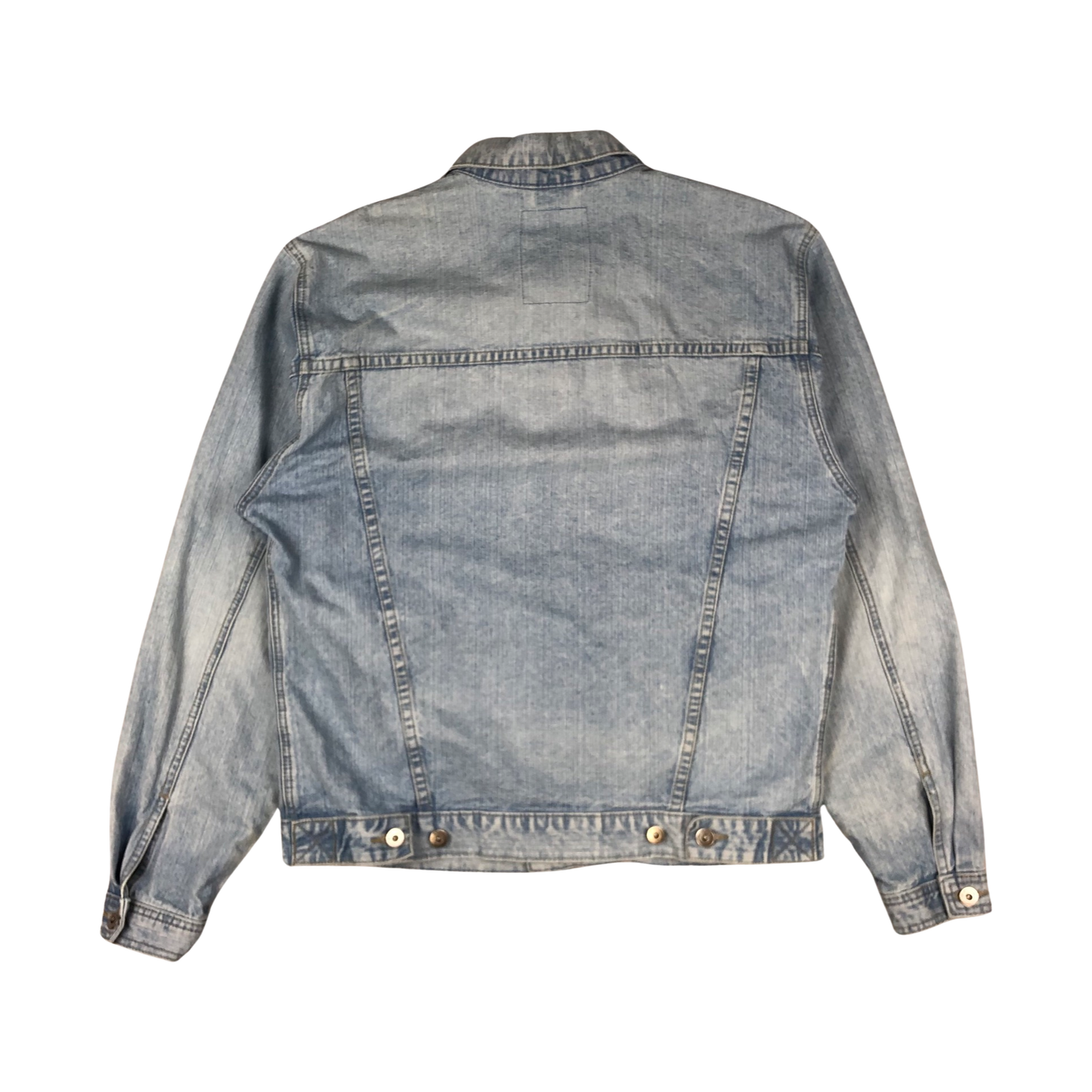 Vintage Angelo Litrico Light Wash Blue Denim Jacket L