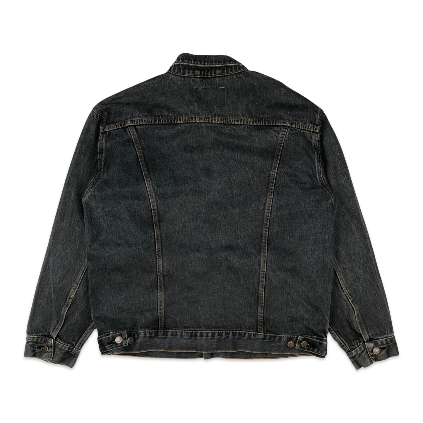 Vintage Nevada Star Black Denim Jacket XL