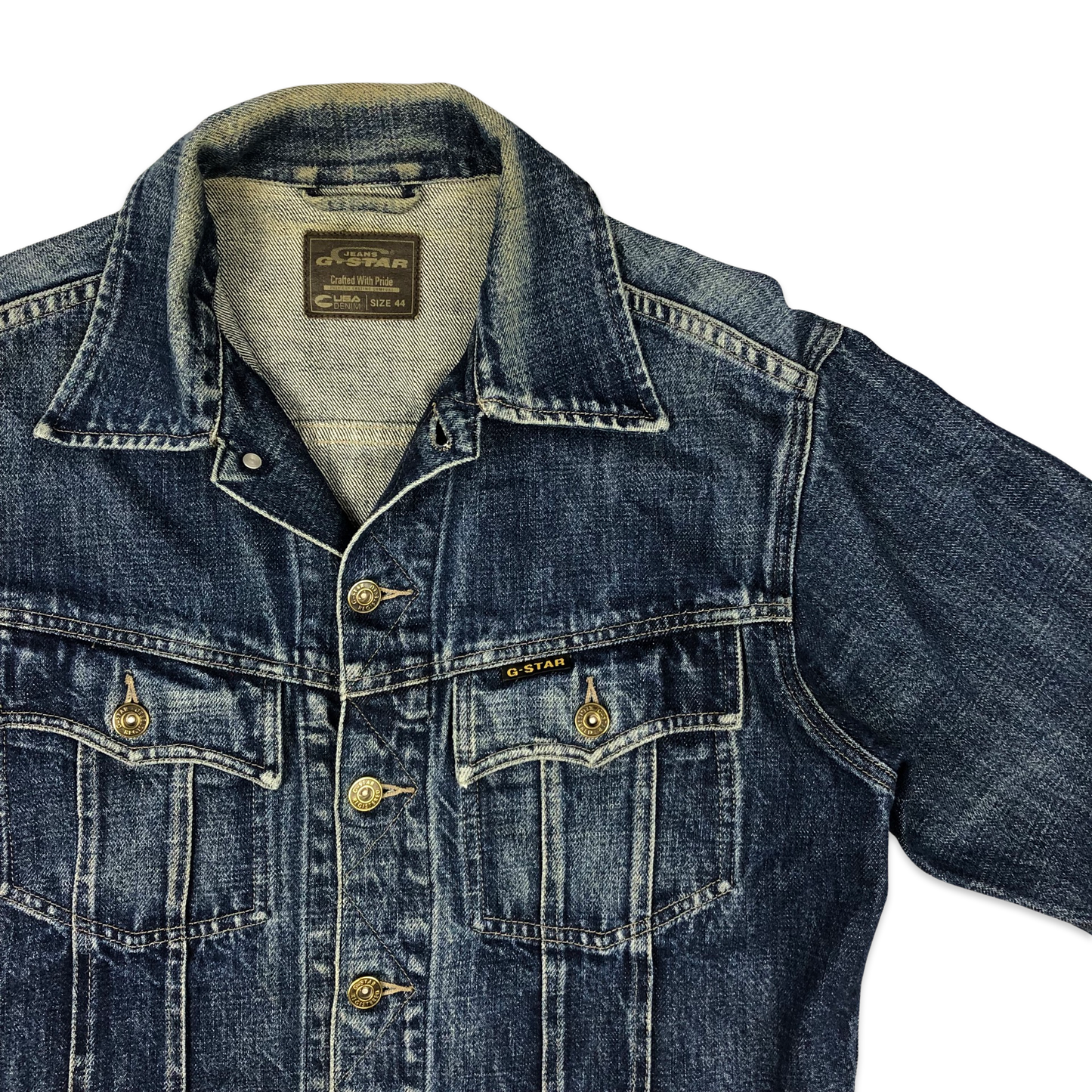 Vintage G-Star Dark Blue Denim Jacket M