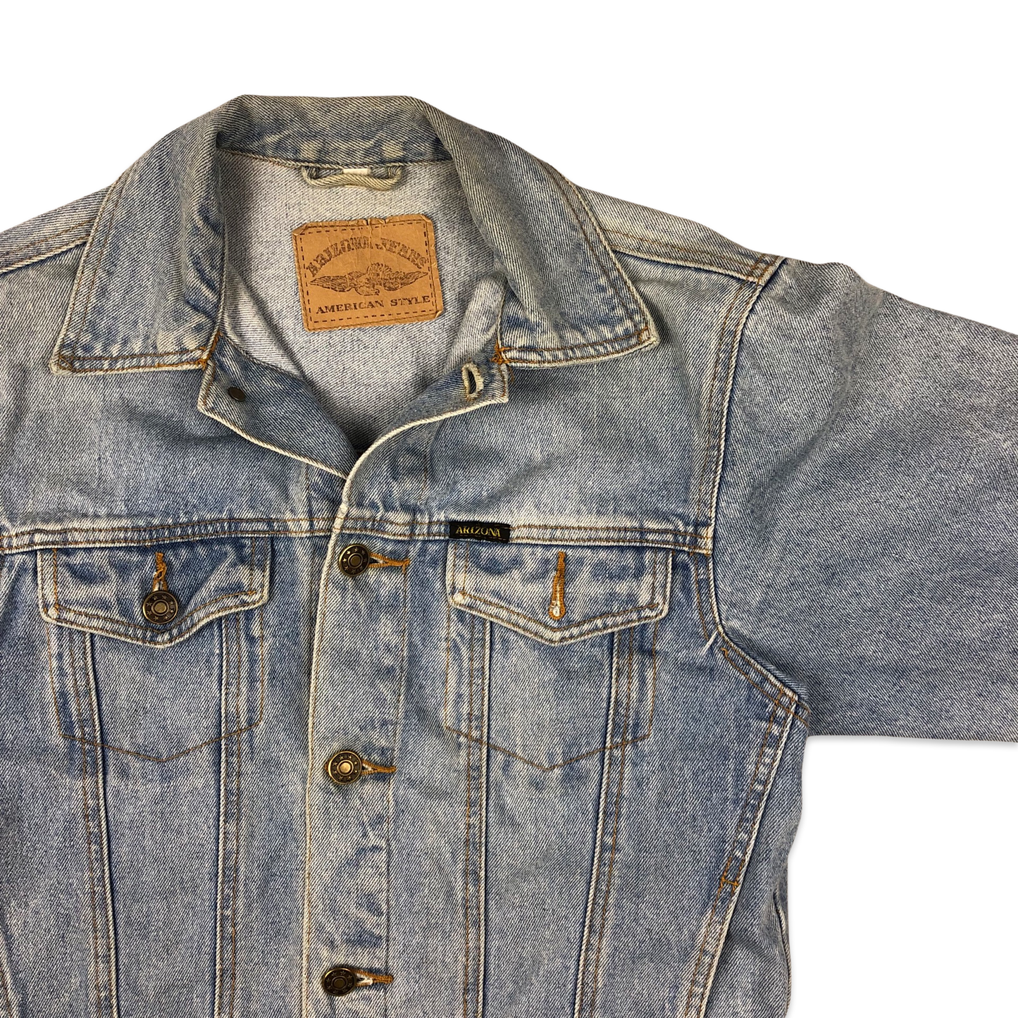 Vintage Arizona Jeans Blue Denim Jacket S