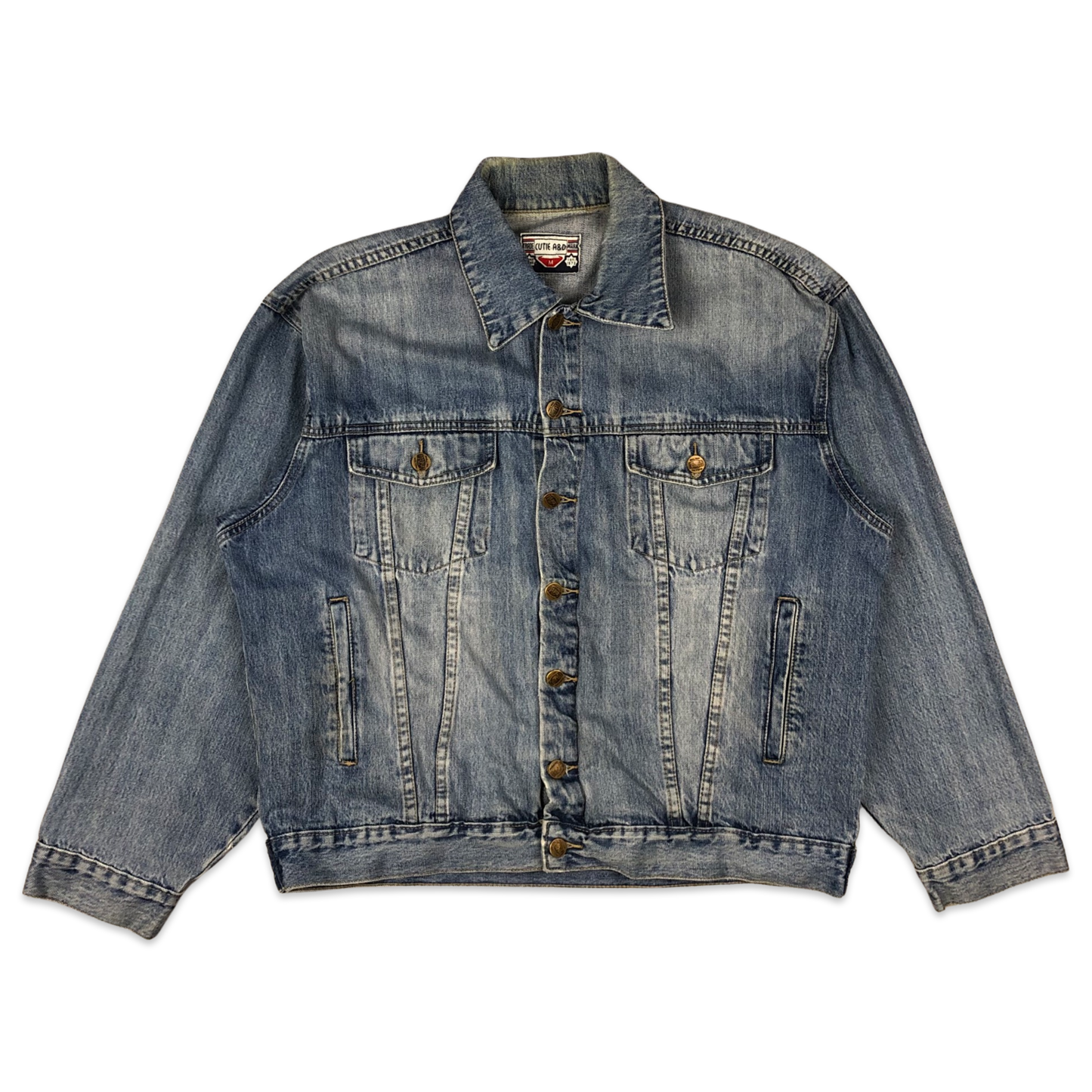 Vintage Blue Denim Jacket XL