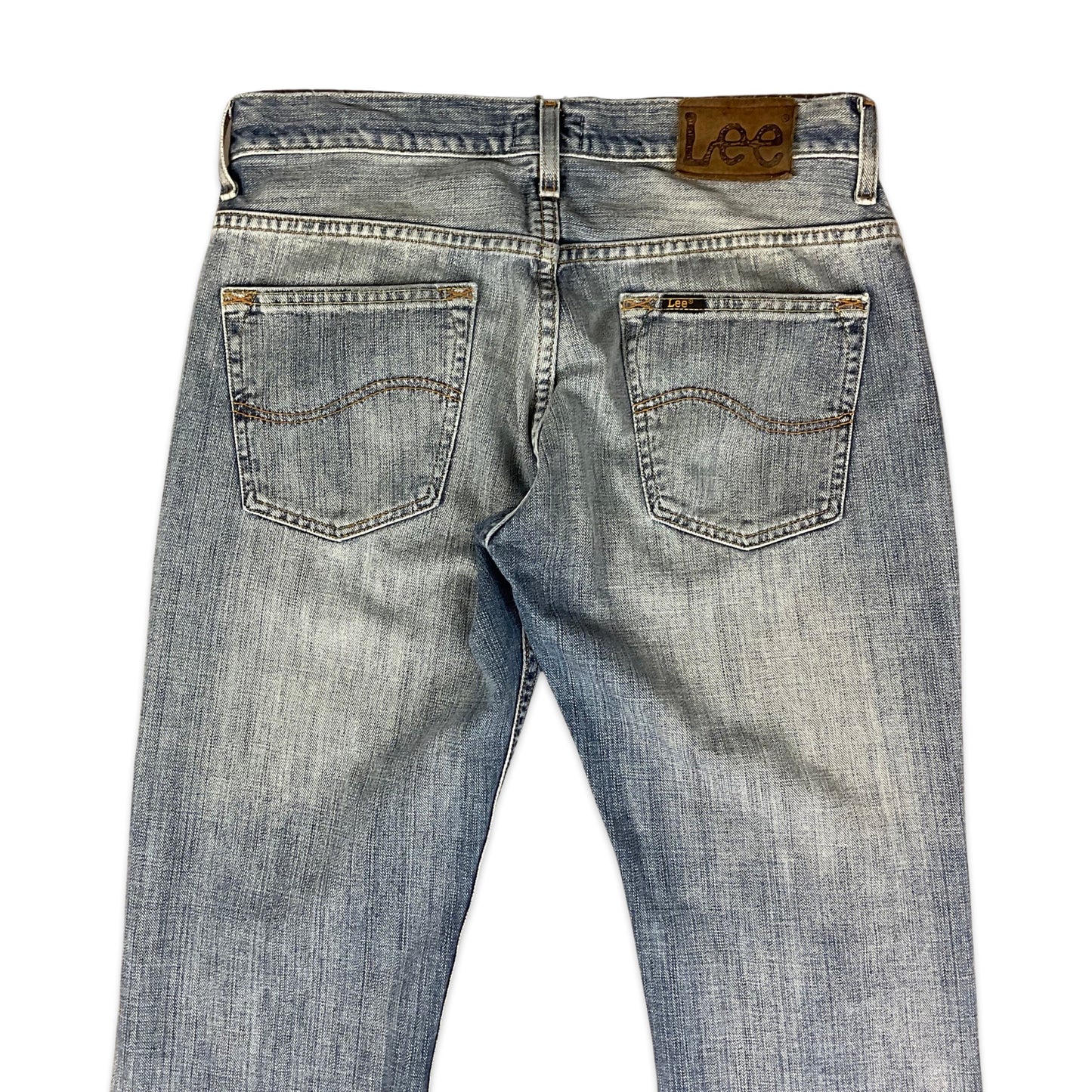Vintage Lee Straight Leg Light Stonewash Jeans 34W 34L