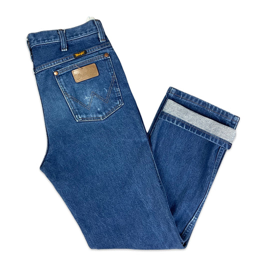 Vintage Wrangler Blue Jeans 33W 29L