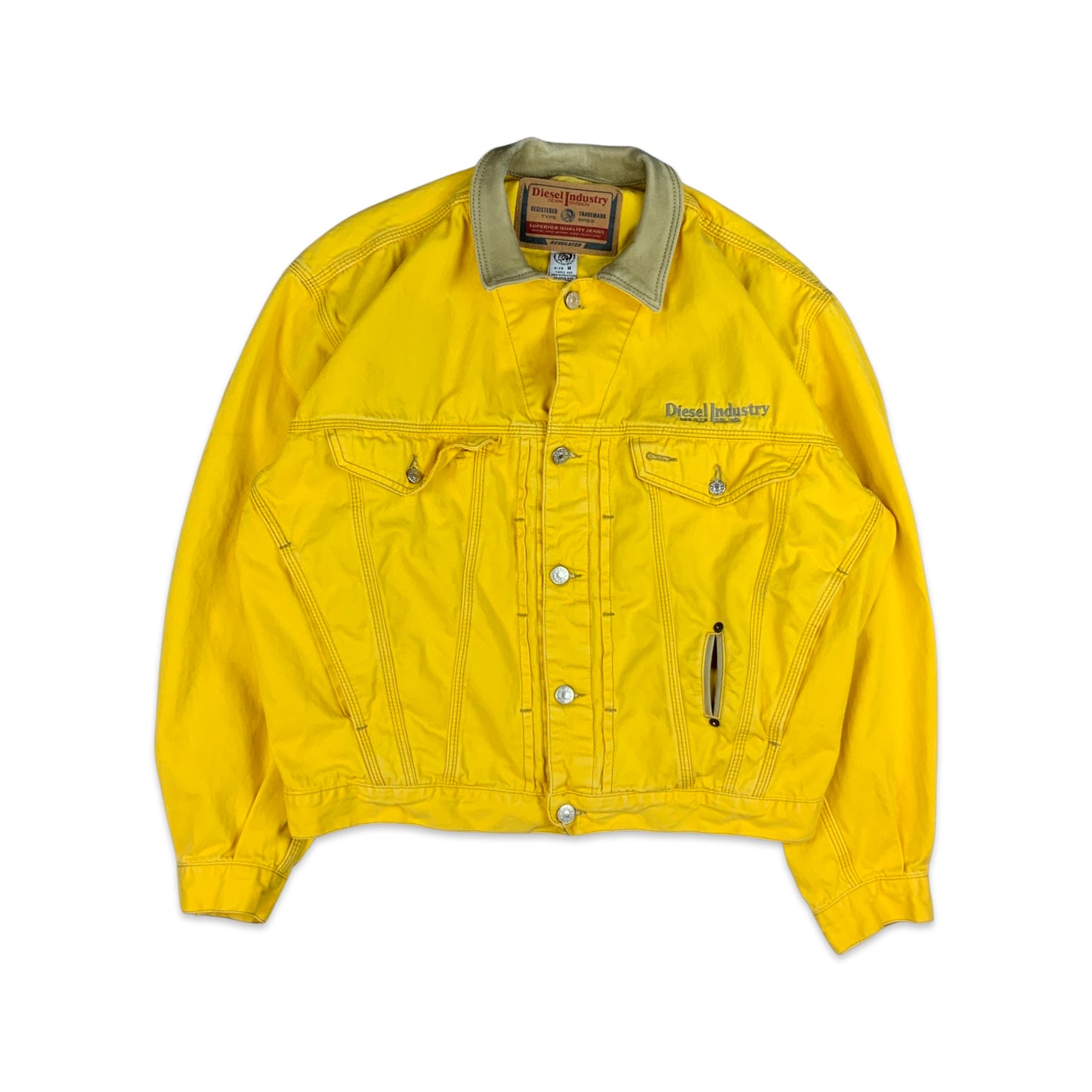 Vintage Diesel Yellow Denver Jacket M L