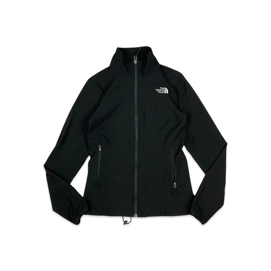 The North Face Black Soft Shell Zip Up Jacket 4 6