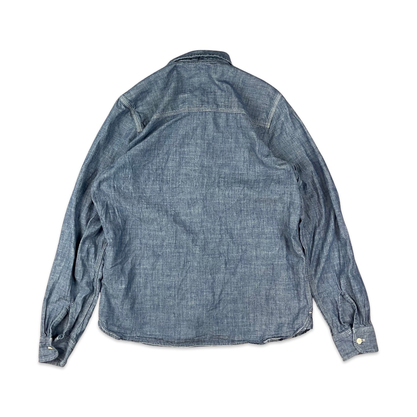 Carhartt Blue Chambray Shirt XS S