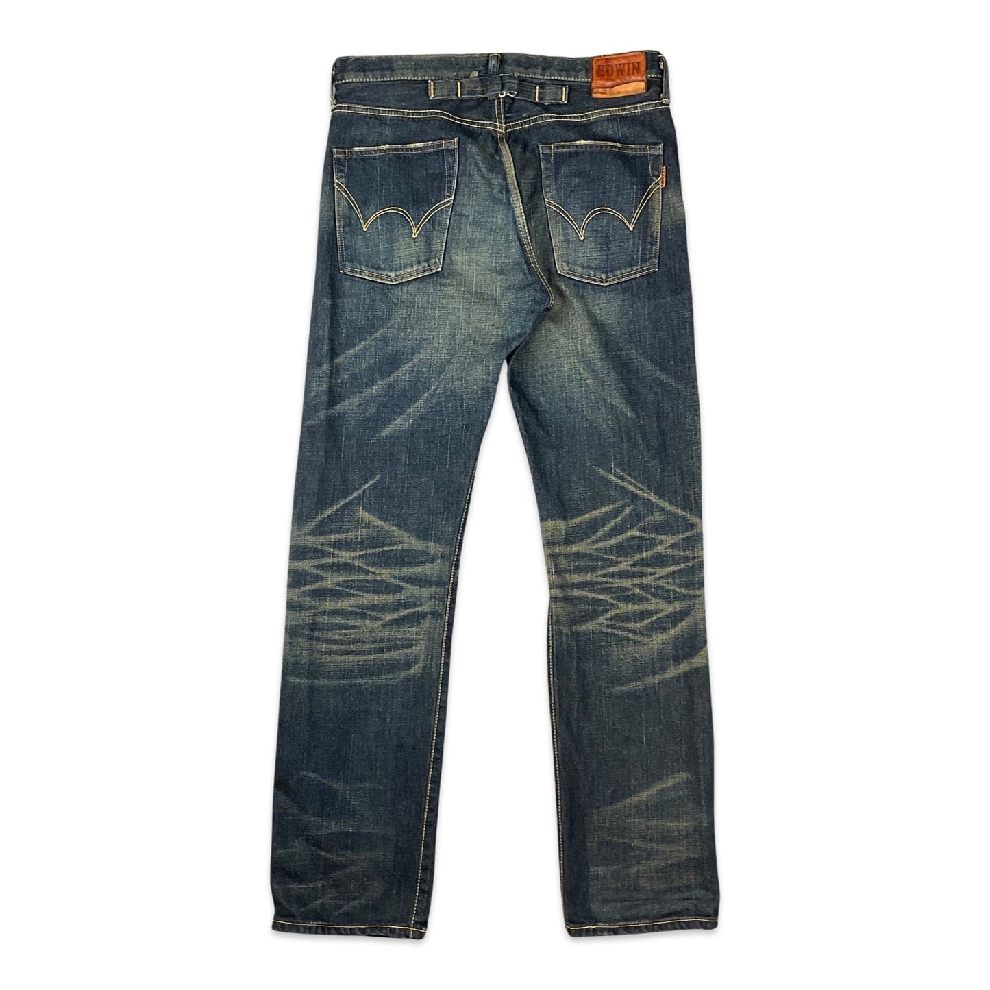 Vintage Edwin Blue Selvedge Jeans 34W 34L