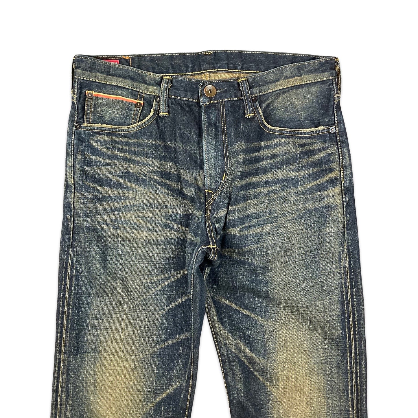 Vintage Edwin Blue Selvedge Jeans 34W 34L