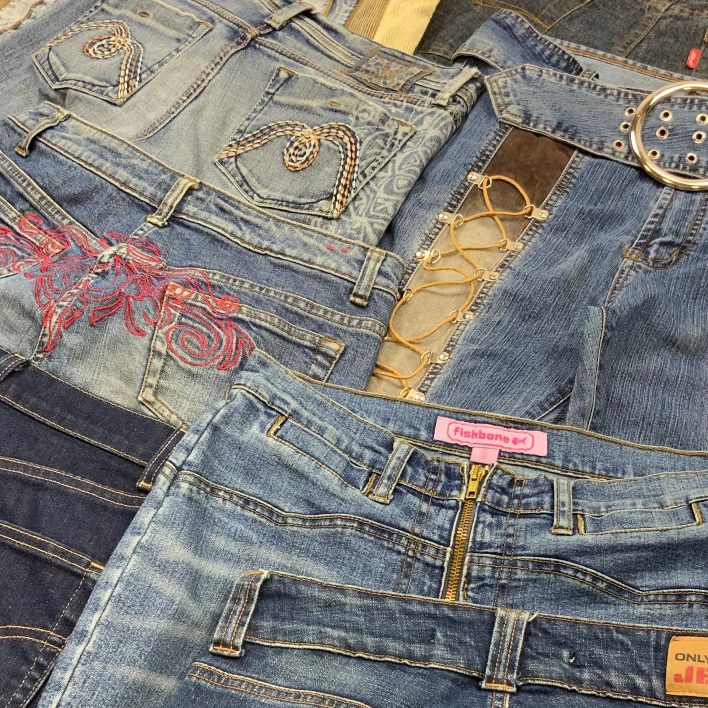 Denim Flares (Wholesale)