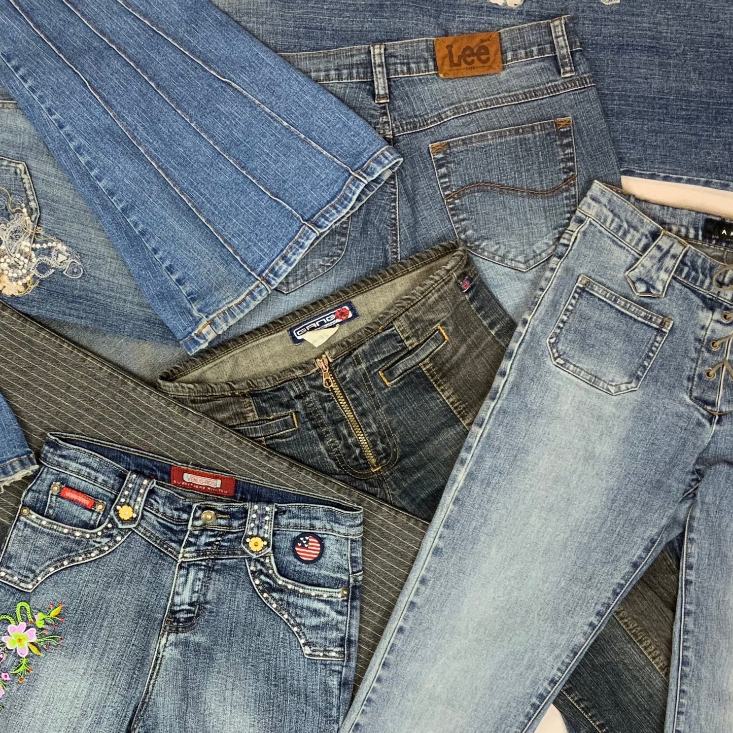 Denim Flares (Wholesale)