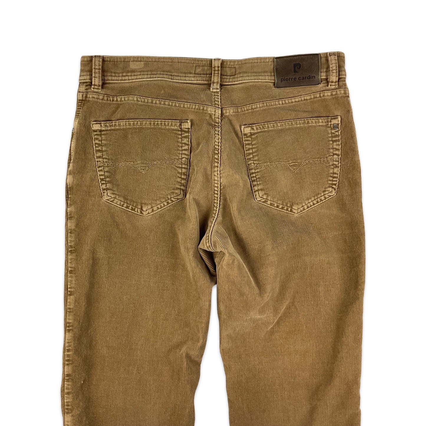 Vintage Pierre Cardin Brown Corduroy Trousers 37W 28L