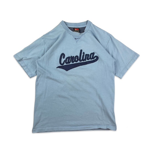 Vintage 00s Nike Baby Blue "Carolina" Tee T-Shirt XS S
