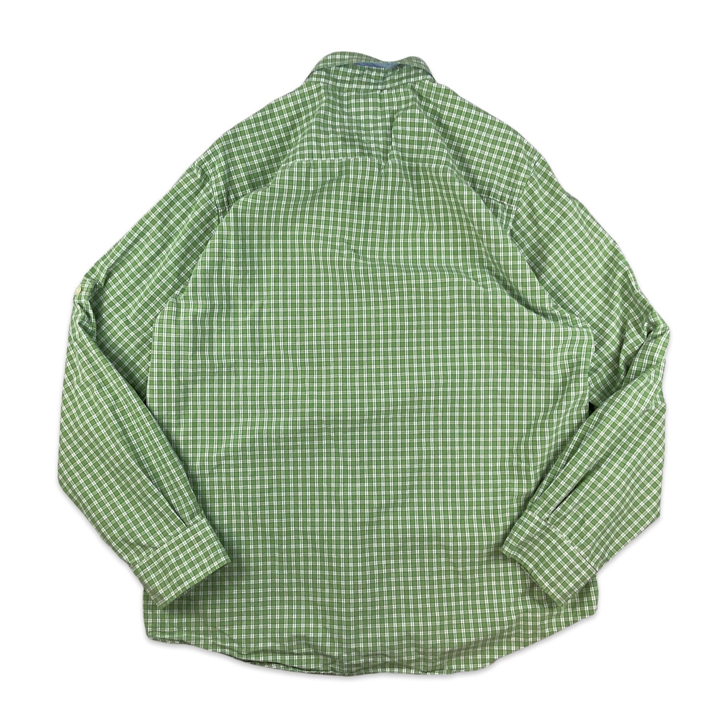 Tommy Hilfiger Green Check Shirt L XL