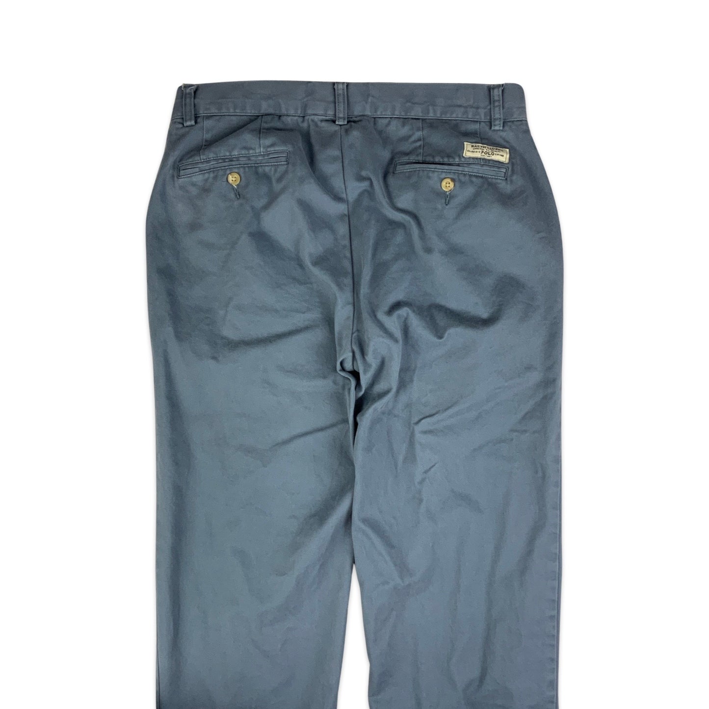Ralph Lauren Blue Chino Trousers 33W 31L