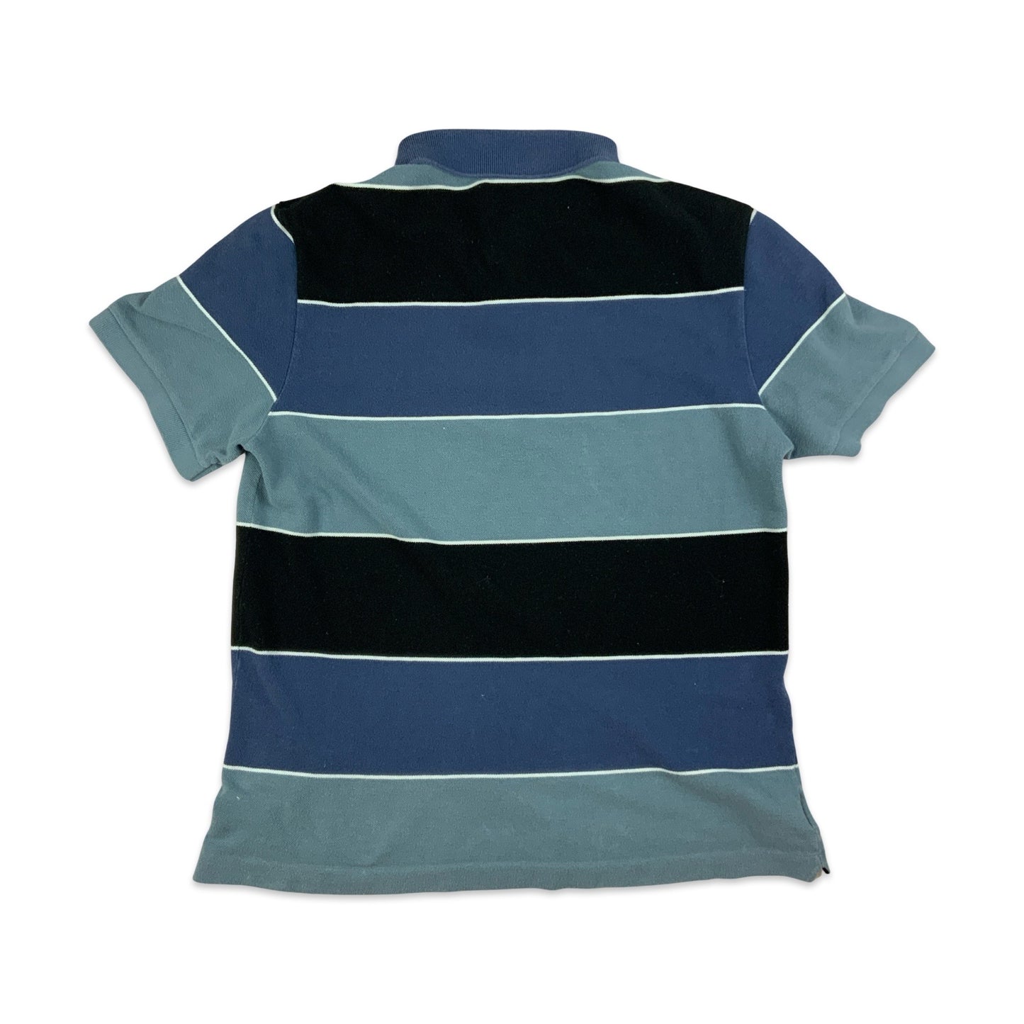 Lacoste Blue Striped Polo Shirt XS S