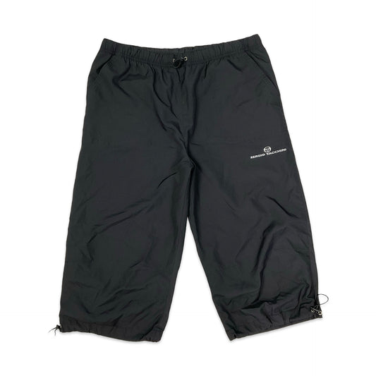 Sergio Tacchini Black 3/4-length Shorts XL XXL