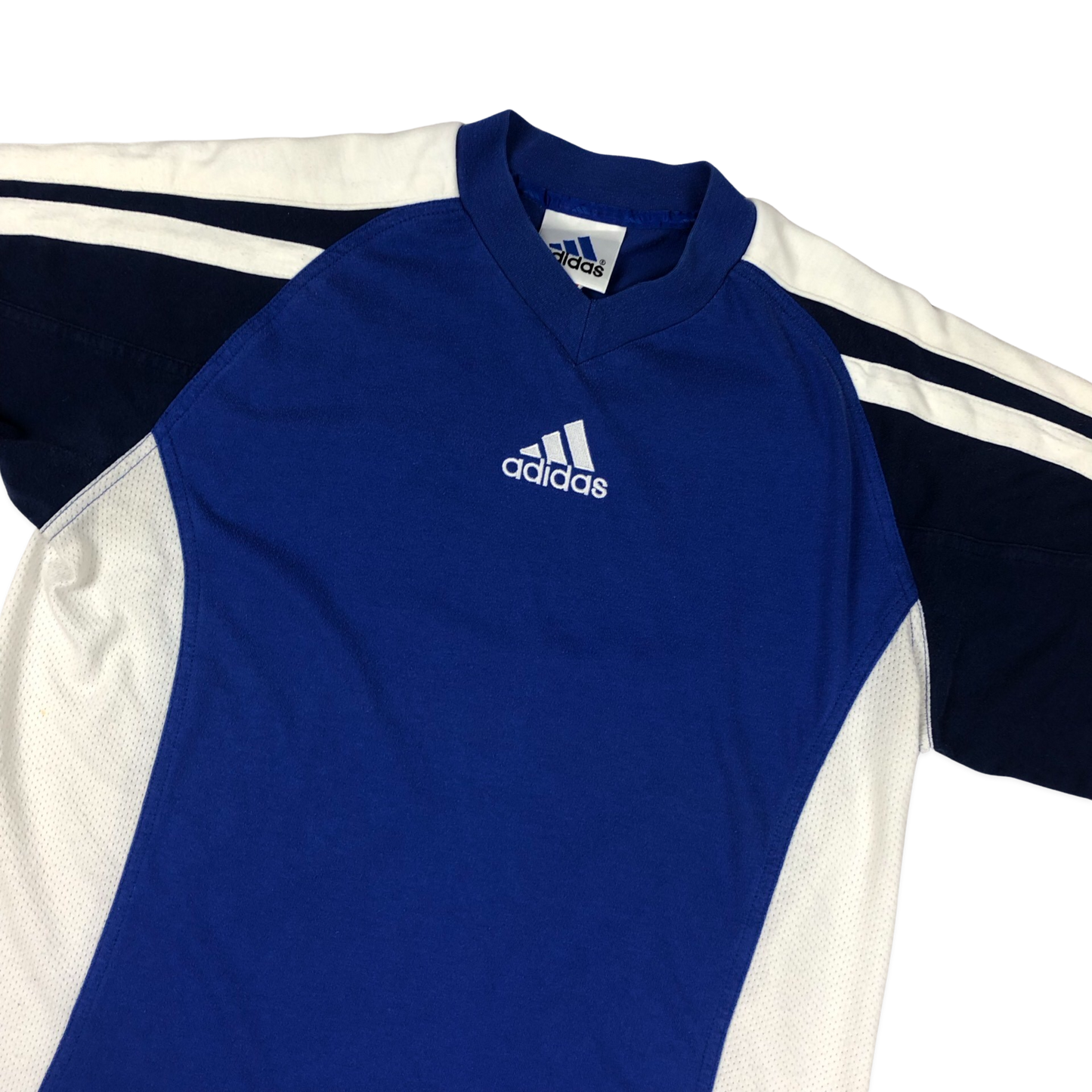 Vintage Adidas Blue Tee M