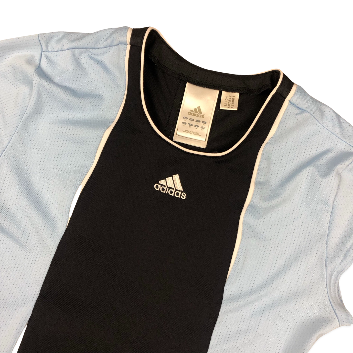 Vintage Adidas Blue Sports Top 8/14