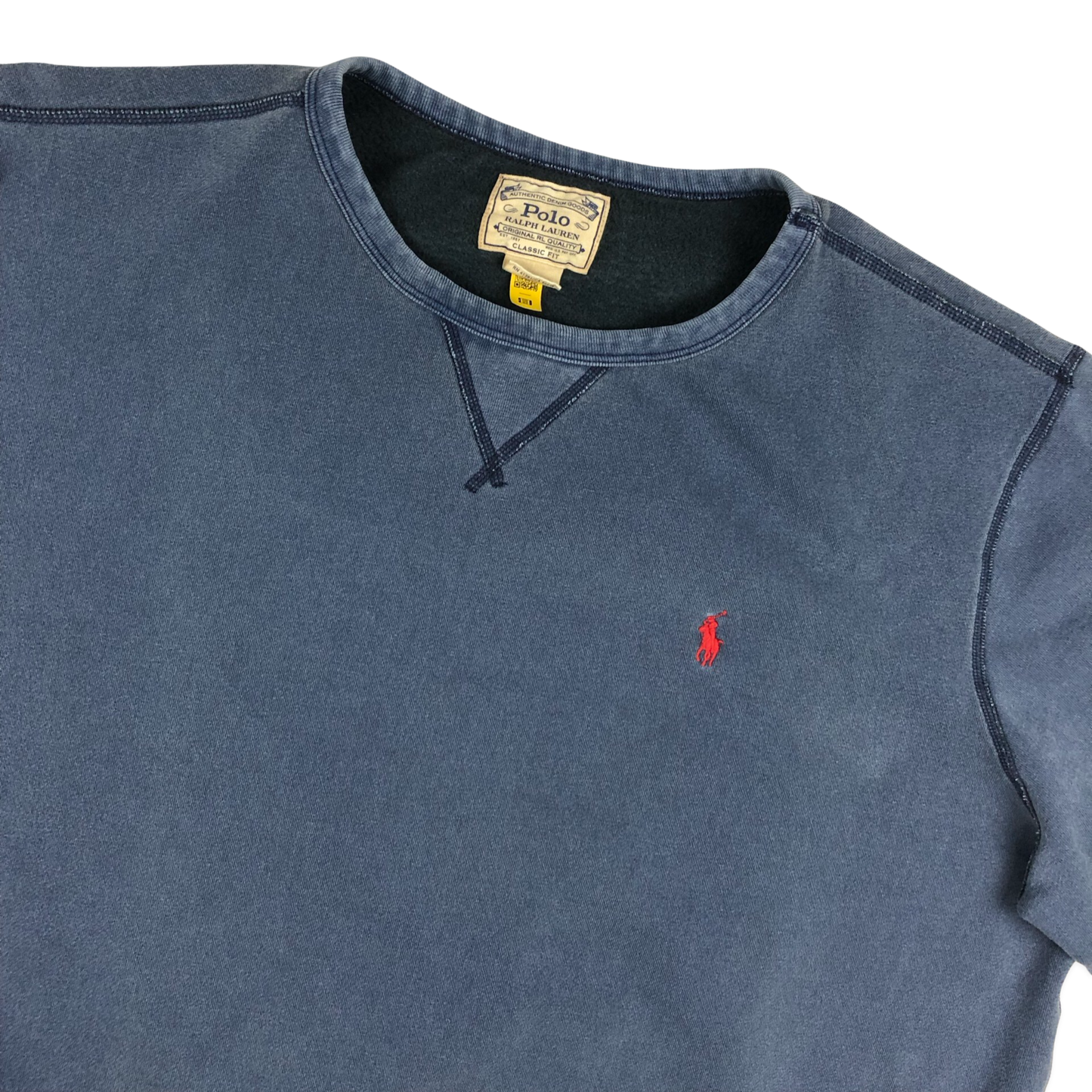 Vintage Ralph Lauren Navy Sweatshirt 3XL