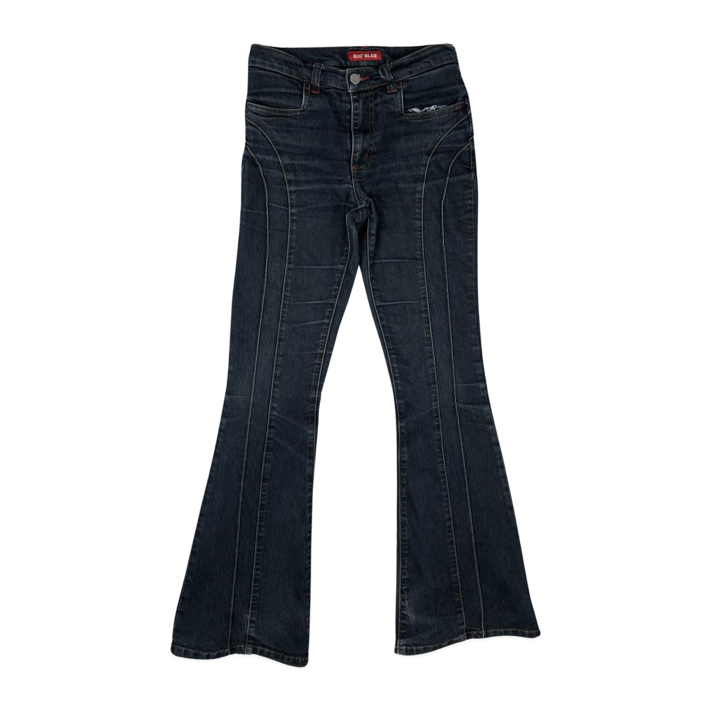 Vintage Flared Dark Blue Jeans 28W 32L