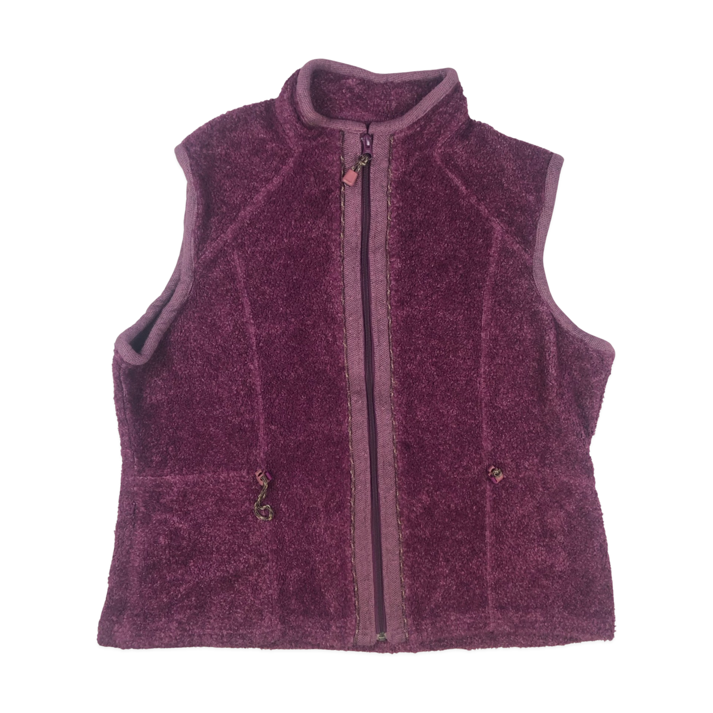 Vintage Woolrich Purple Fleece Gilet 18