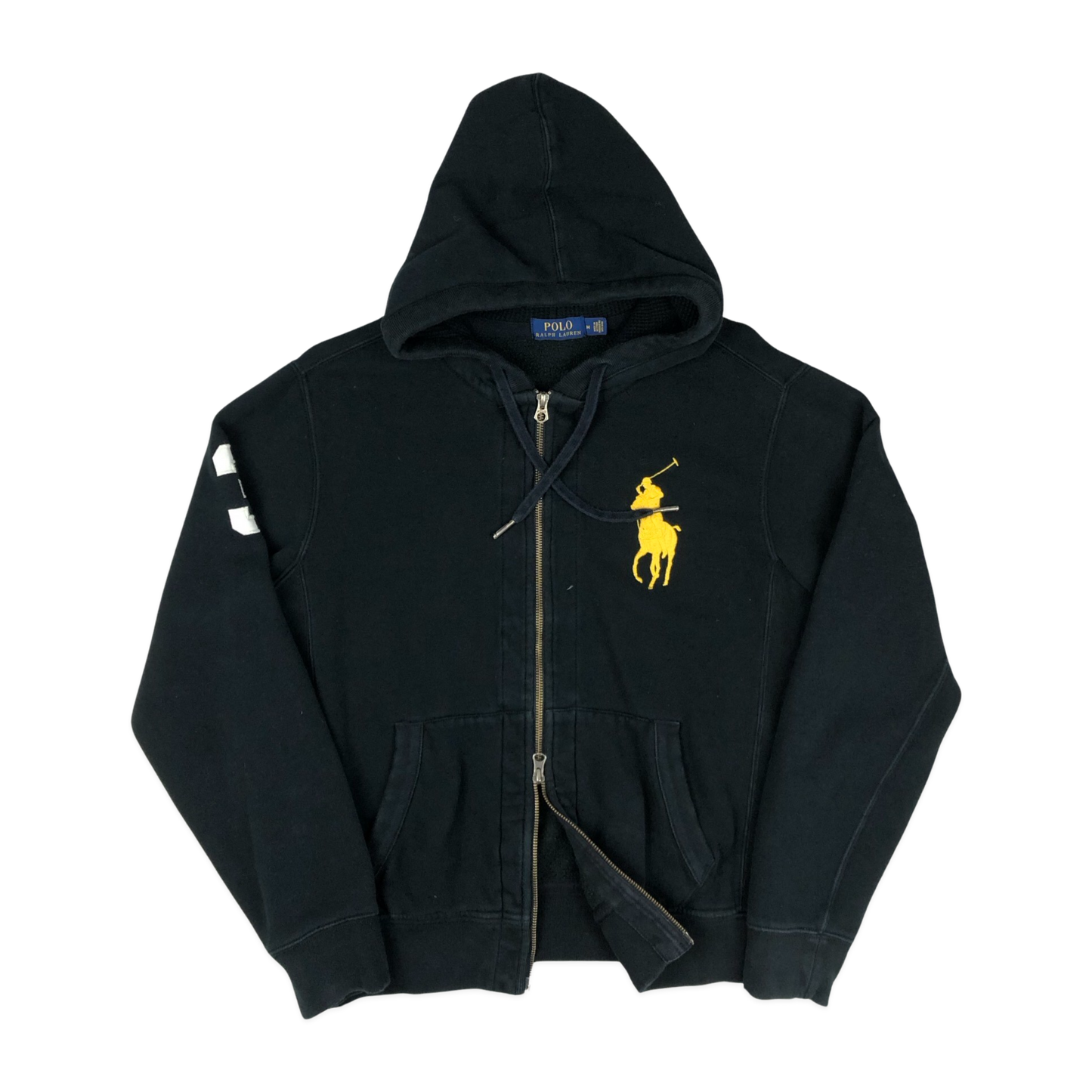 Vintage Ralph Lauren Black Hoodie L