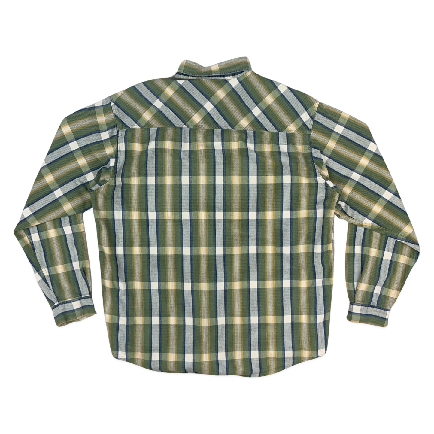 Vintage Levi's Green Plaid Flannel Shirt XL