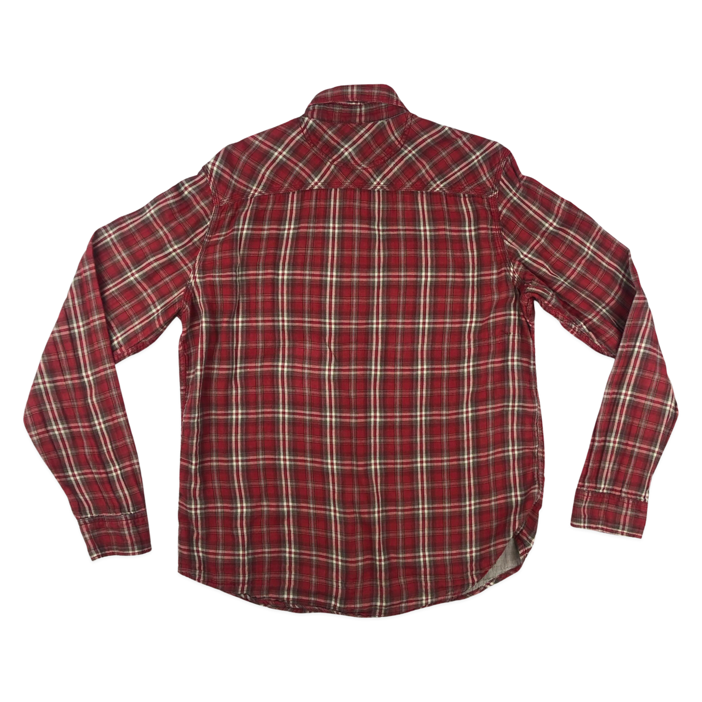 Vintage Red Converse Plaid Flannel Shirt M