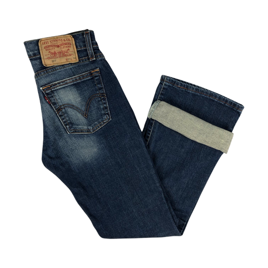 Vintage Levi's 529 Flared Blue Jeans 28W 19L