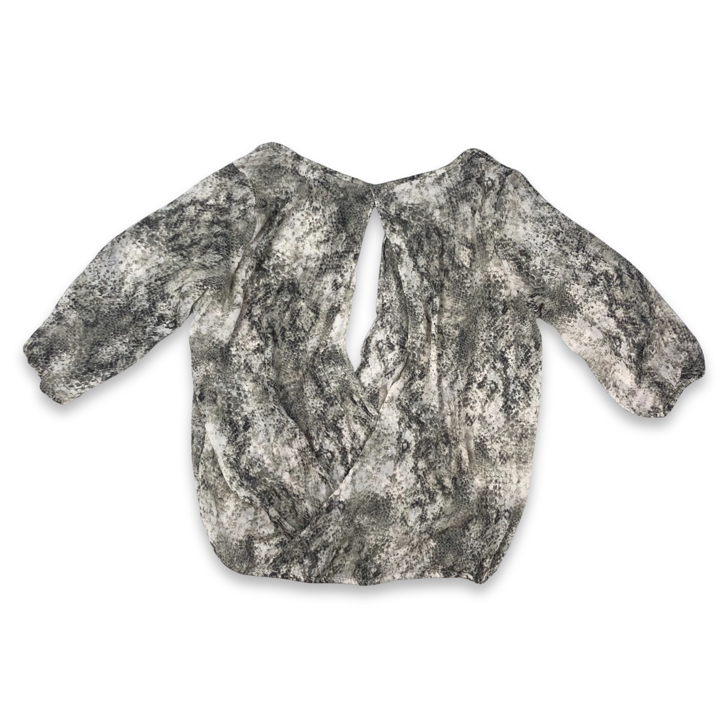 Vintage Y2K Long Sleeve Sheer Blouse 16