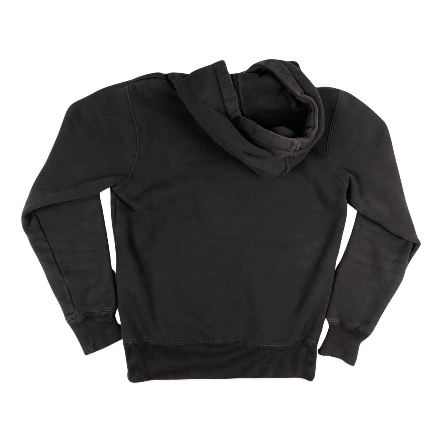 Vintage Brown Graphic Print Hoodie M