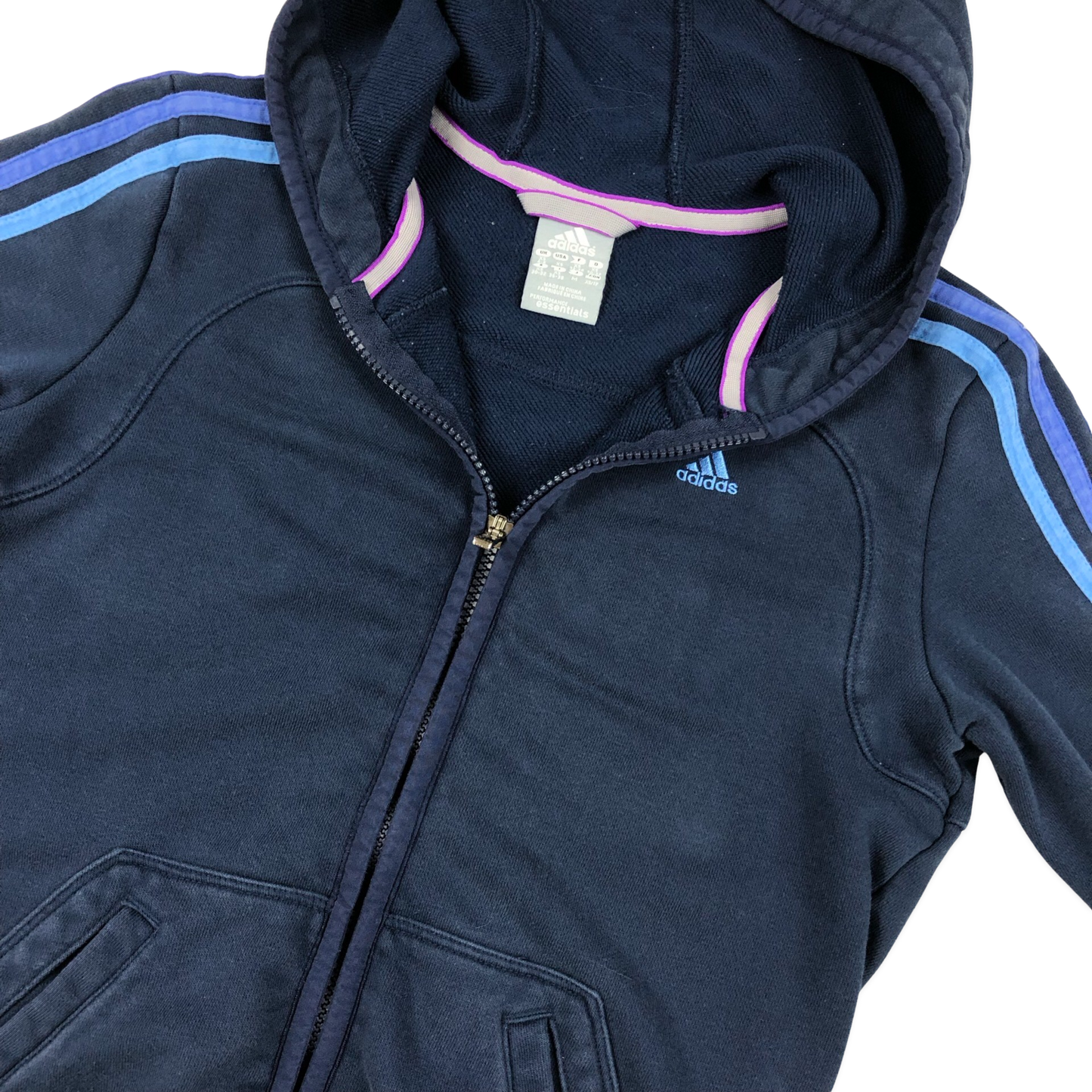 Preloved Adidas Navy Blue Hoodie 12