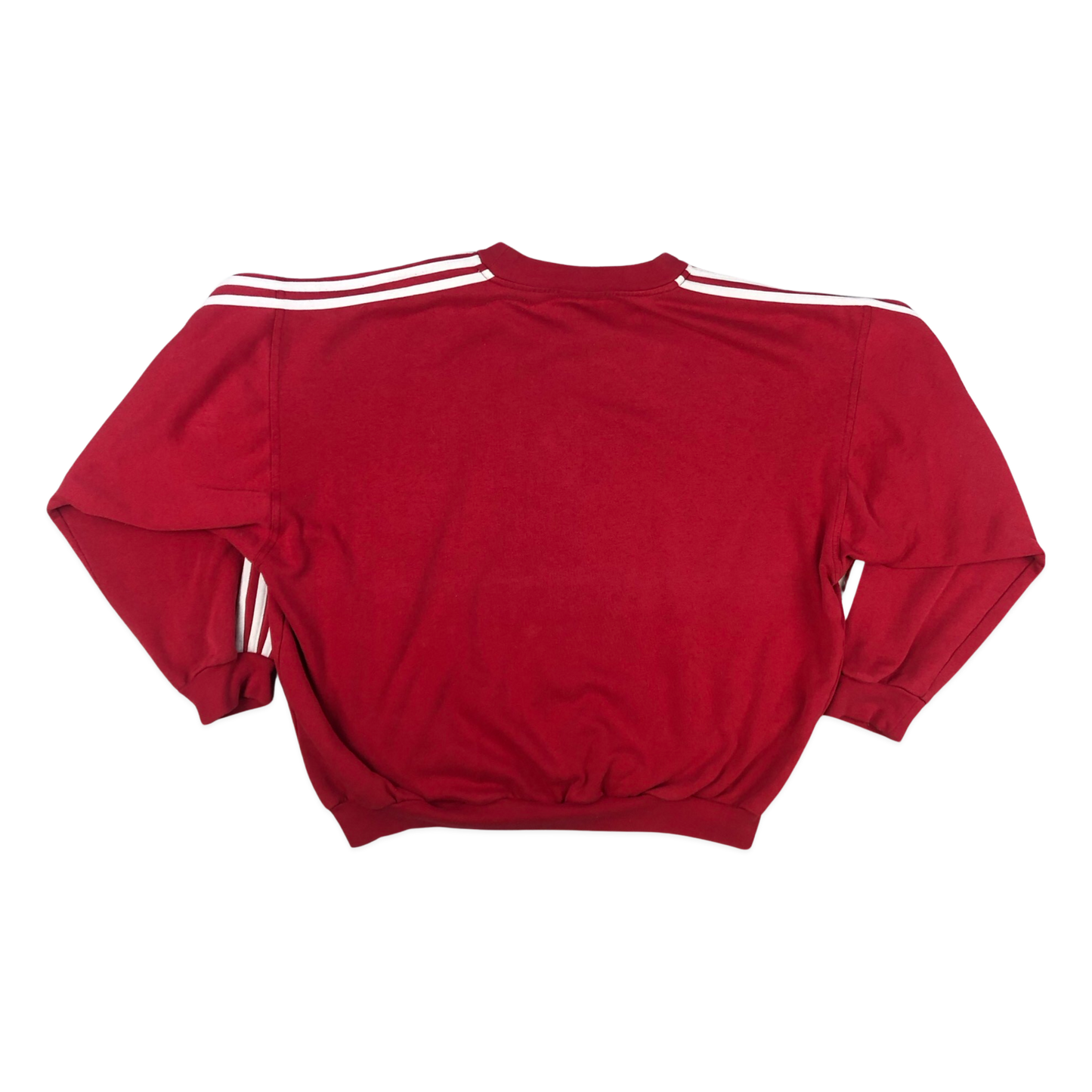 Vintage 80s 90s Adidas Red Sweatshirt 3XL