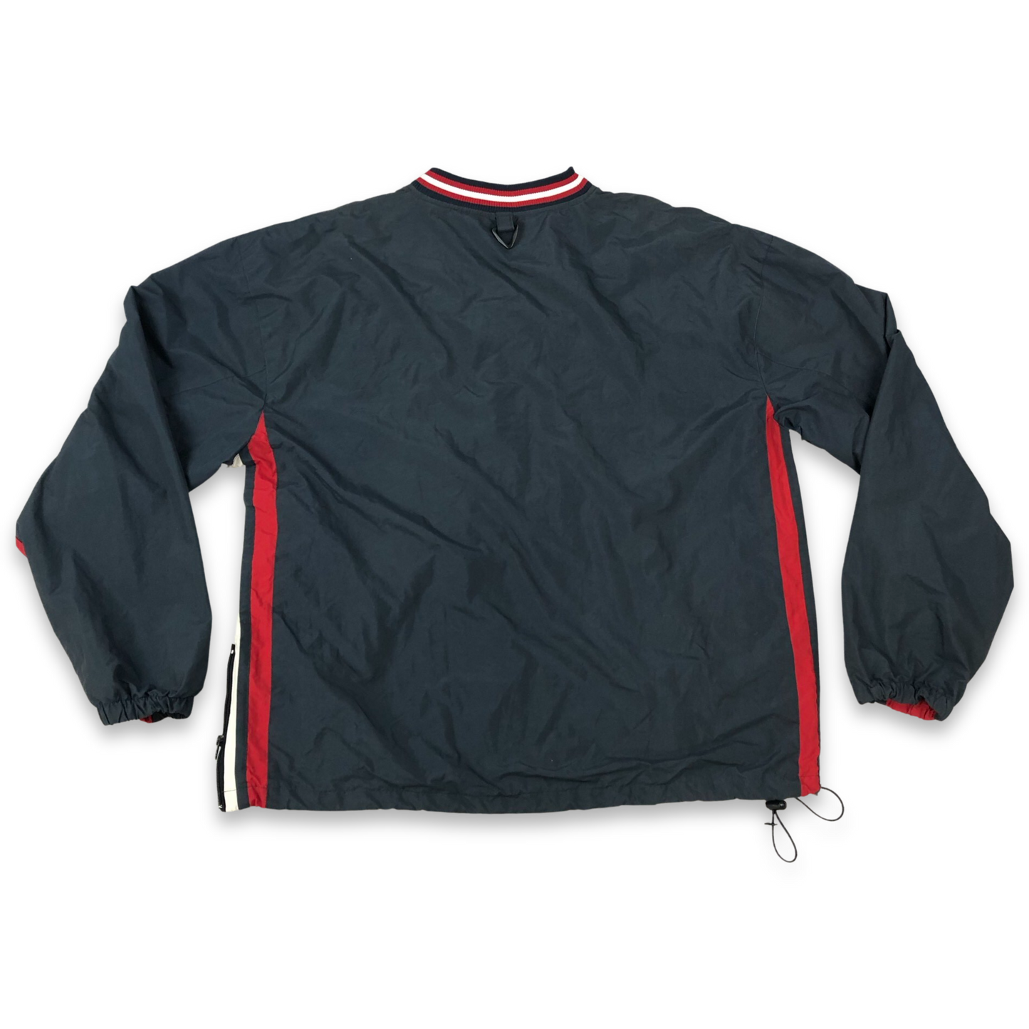 Vintage Y2K Baseball Team Pullover V-Neck Windbreaker 3XL