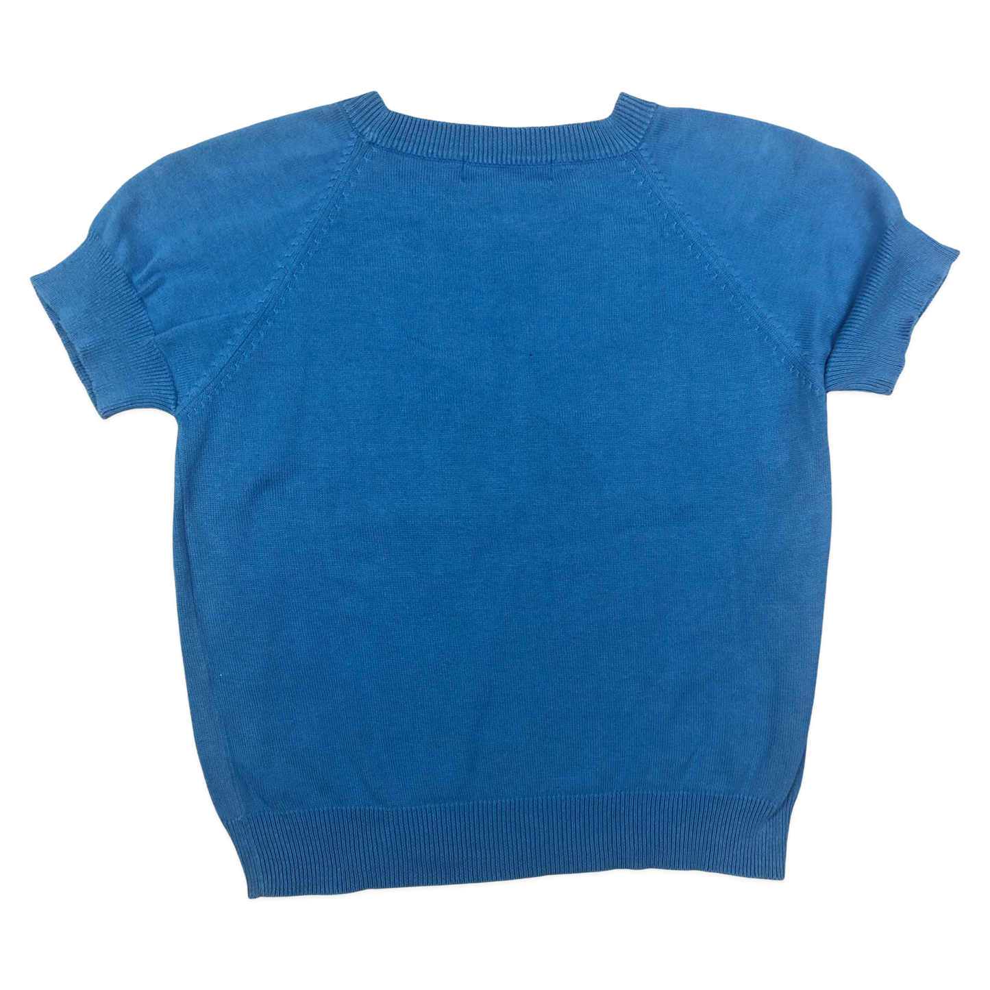 Vintage Light Blue Jill Stuart Spell out Short Sleeved Jumper 8