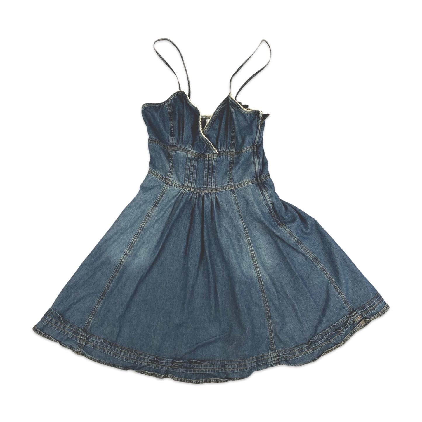 Vintage Blue Denim Dress 8