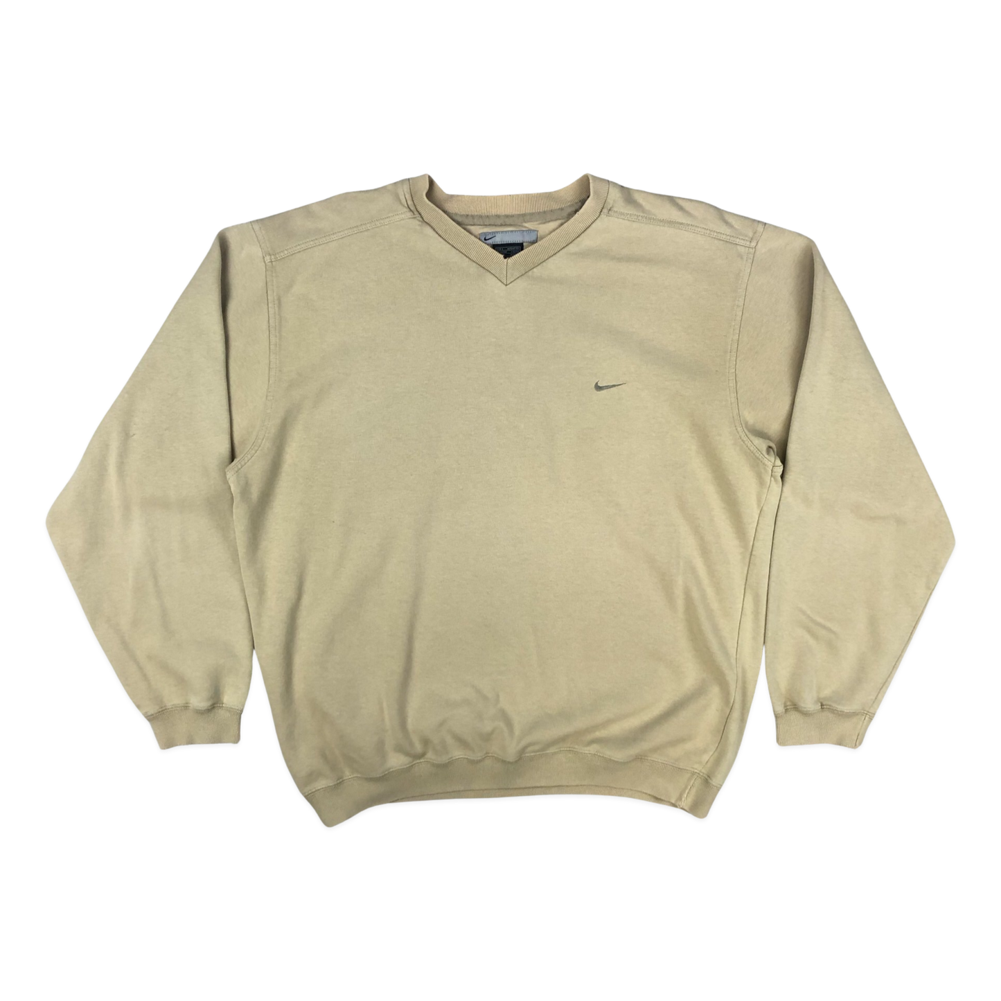 Vintage Y2K Nike Cream Sweatshirt XL