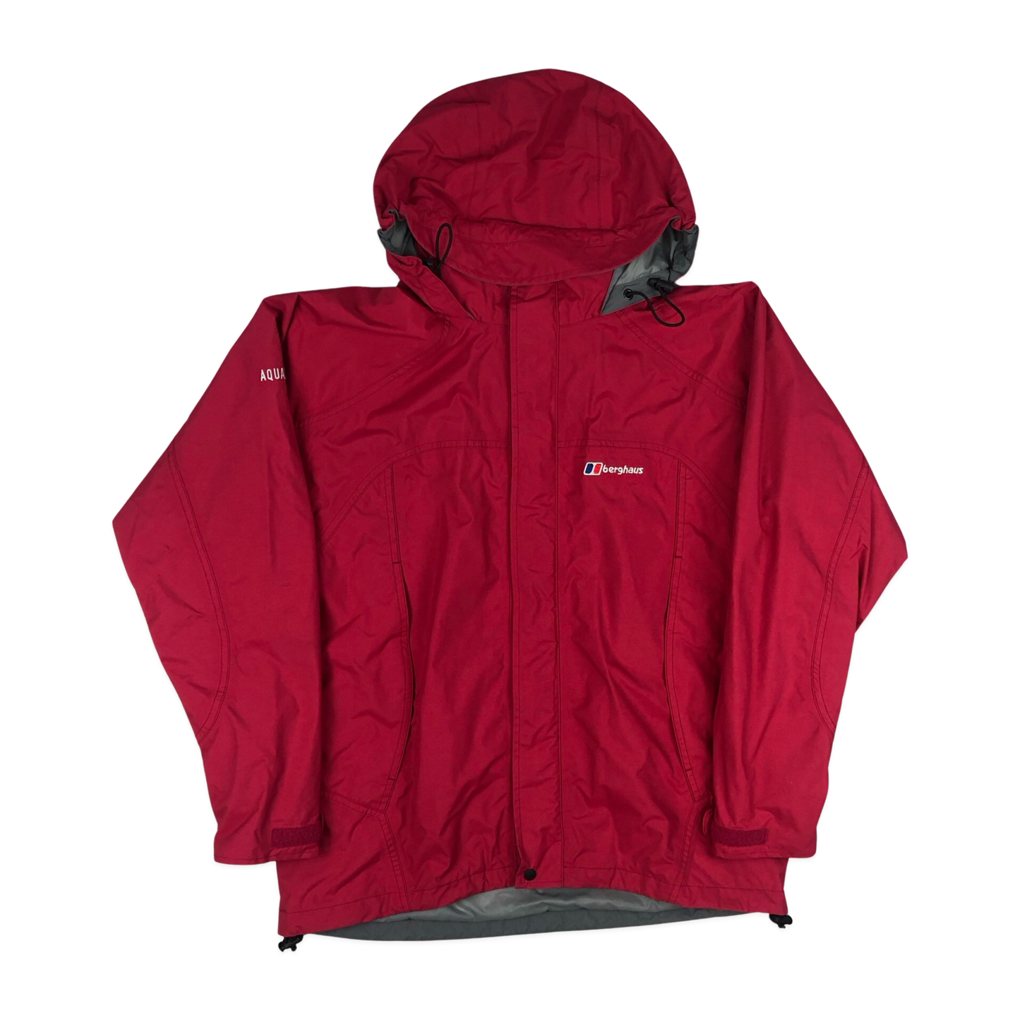 Vintage Red Berghaus Zip-up Outdoor Jacket L