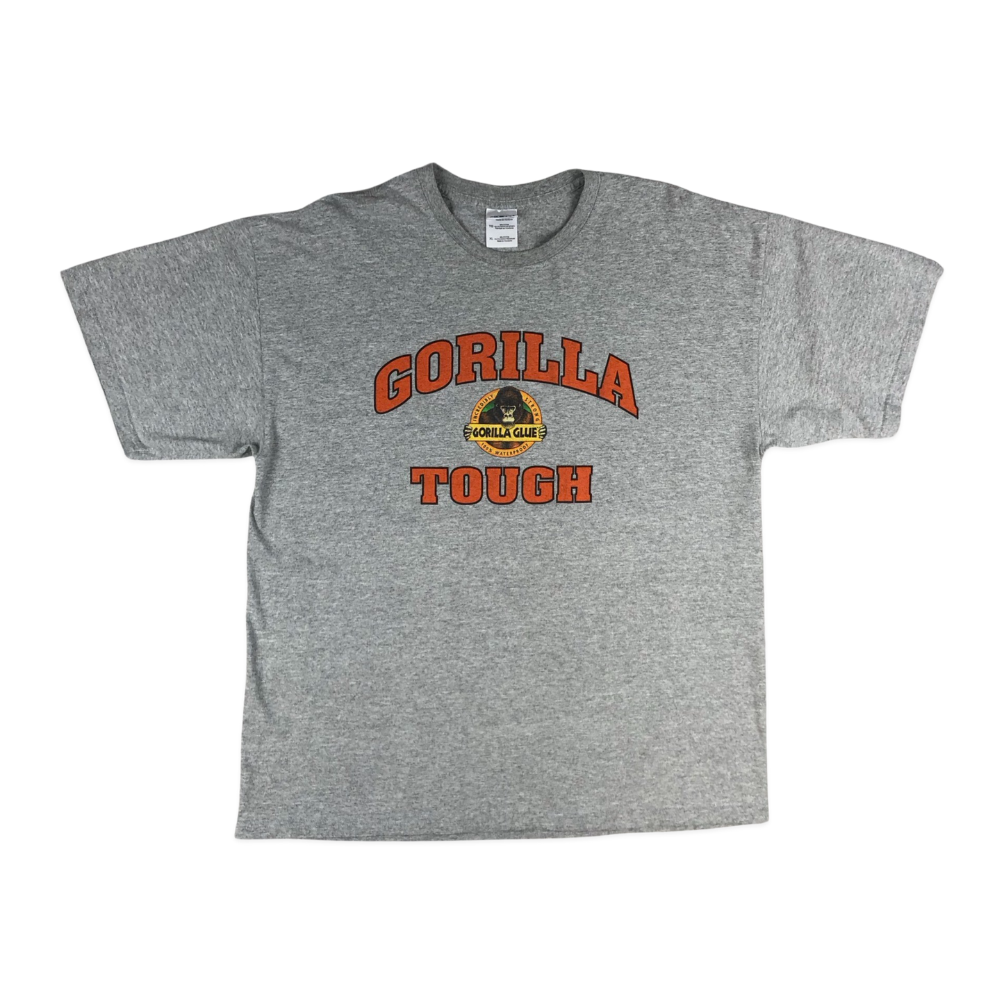 Vintage 00s Gorilla Glue Grey Tee XL