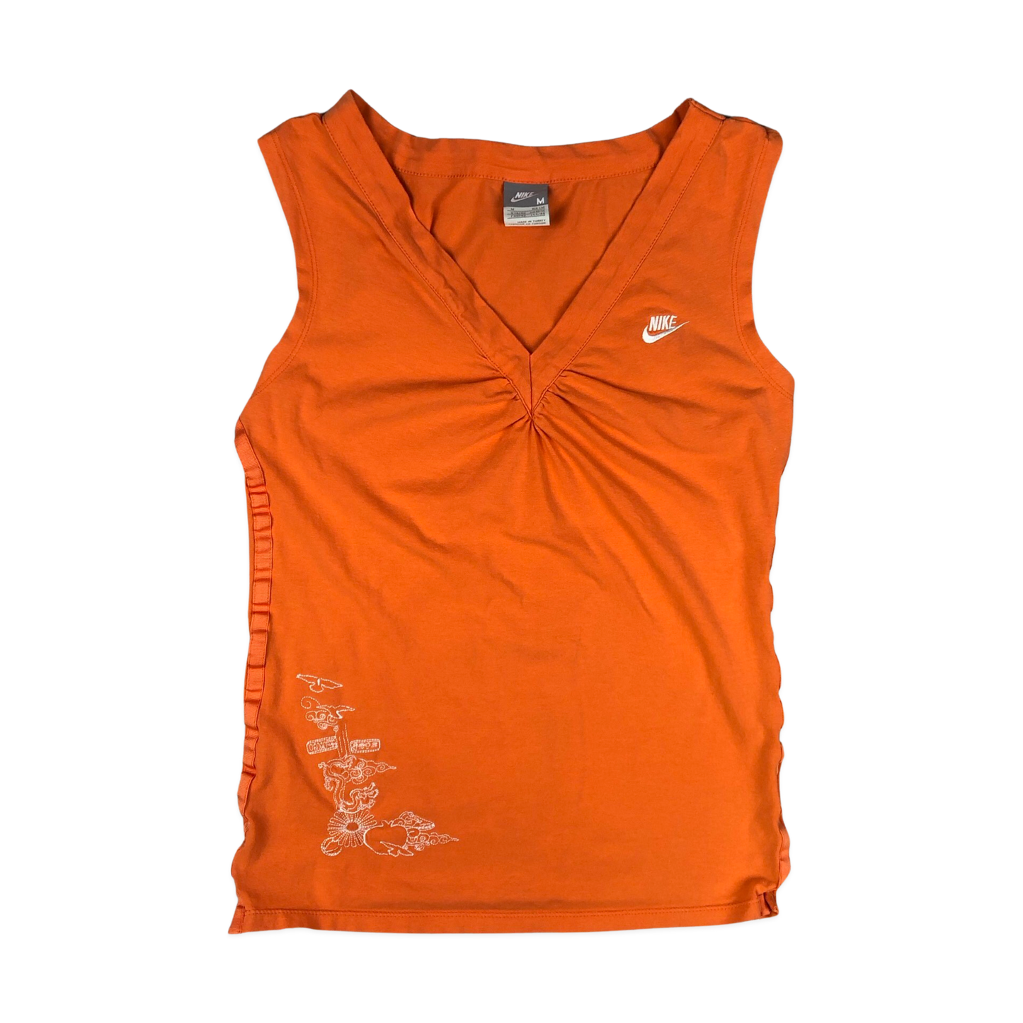 Vintage Y2K Nike Orange Sleeveless Top 6