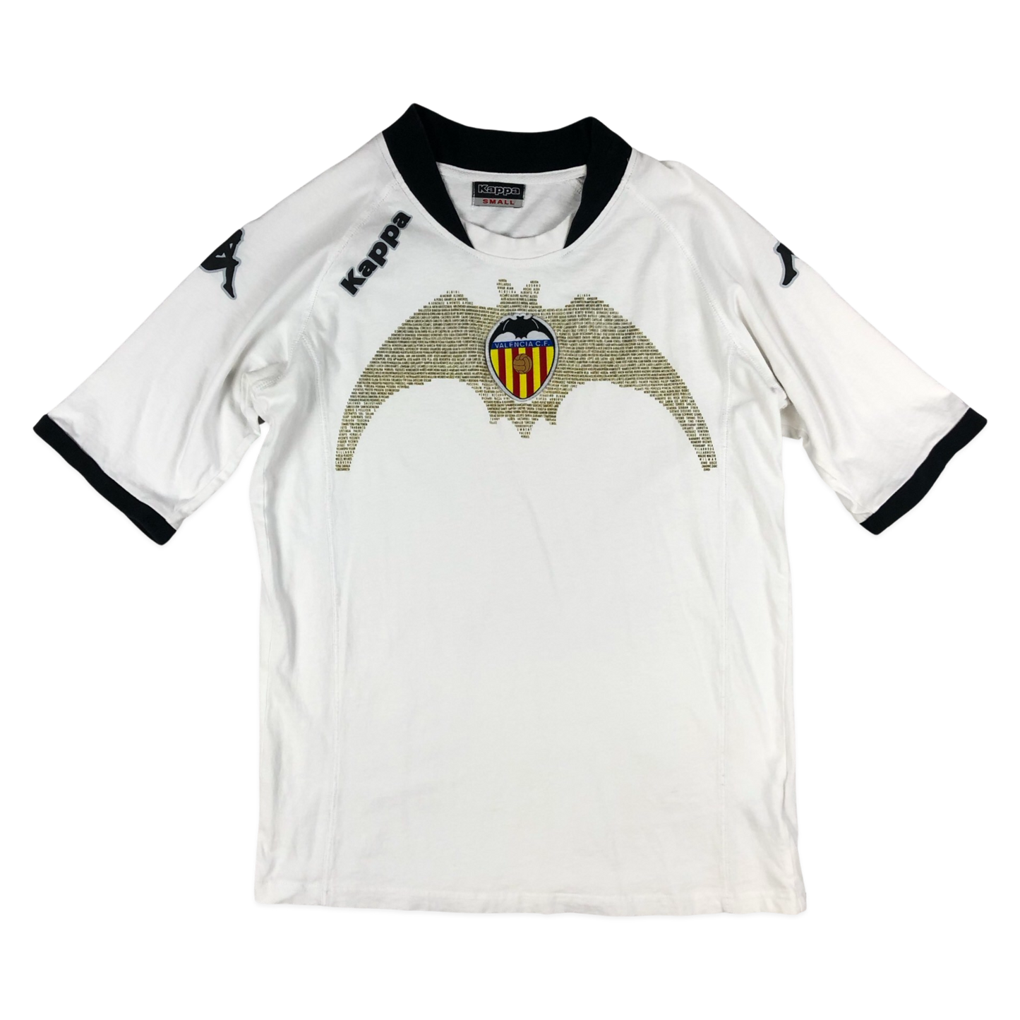 Vintage Kappa Valencia Football Ringer Tee M