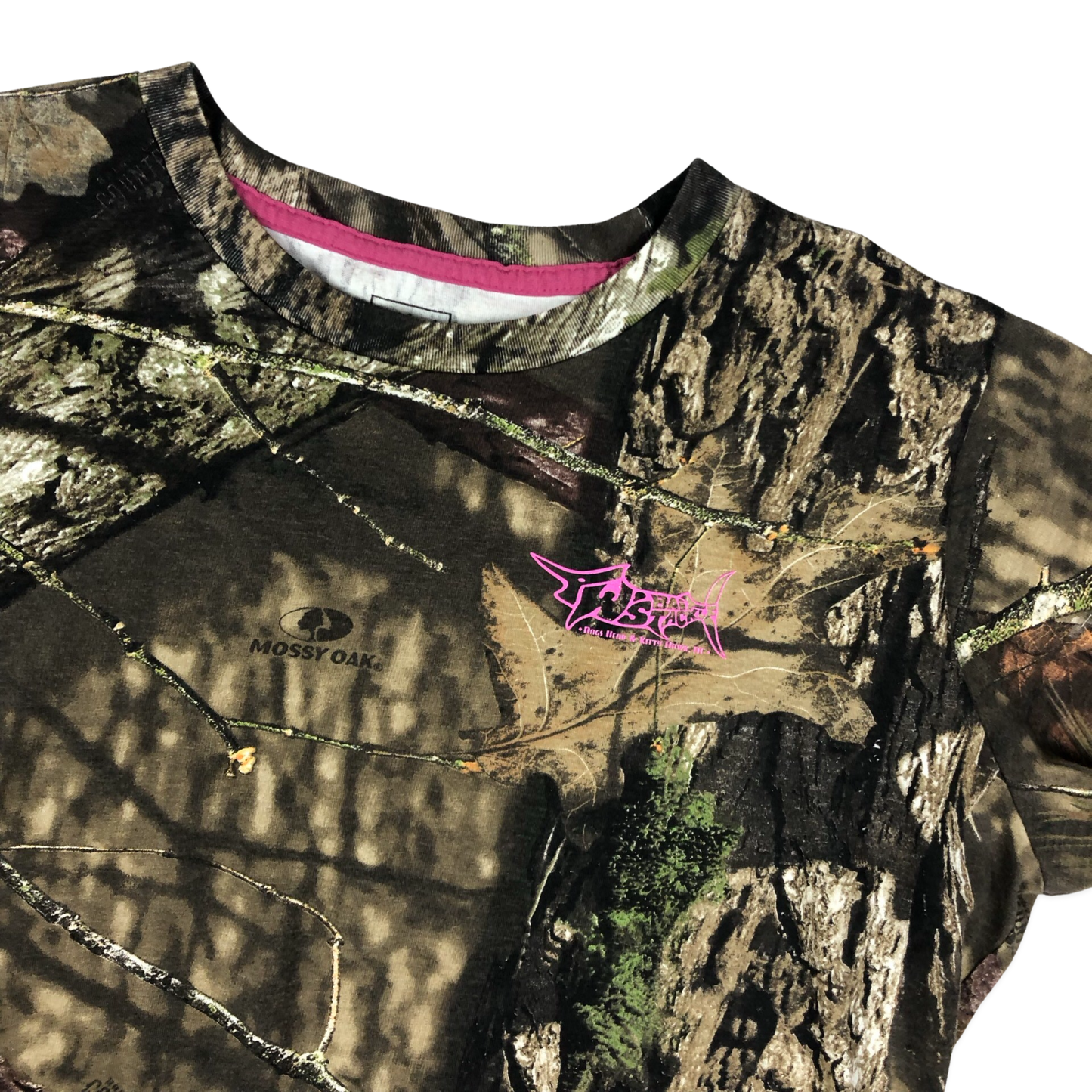 Vintage Hunting Camo Graphic Print Tee L