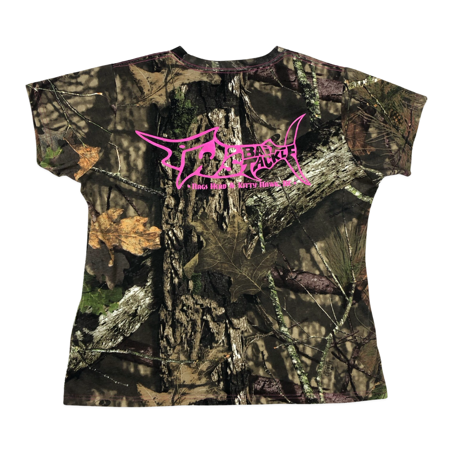 Vintage Hunting Camo Graphic Print Tee L