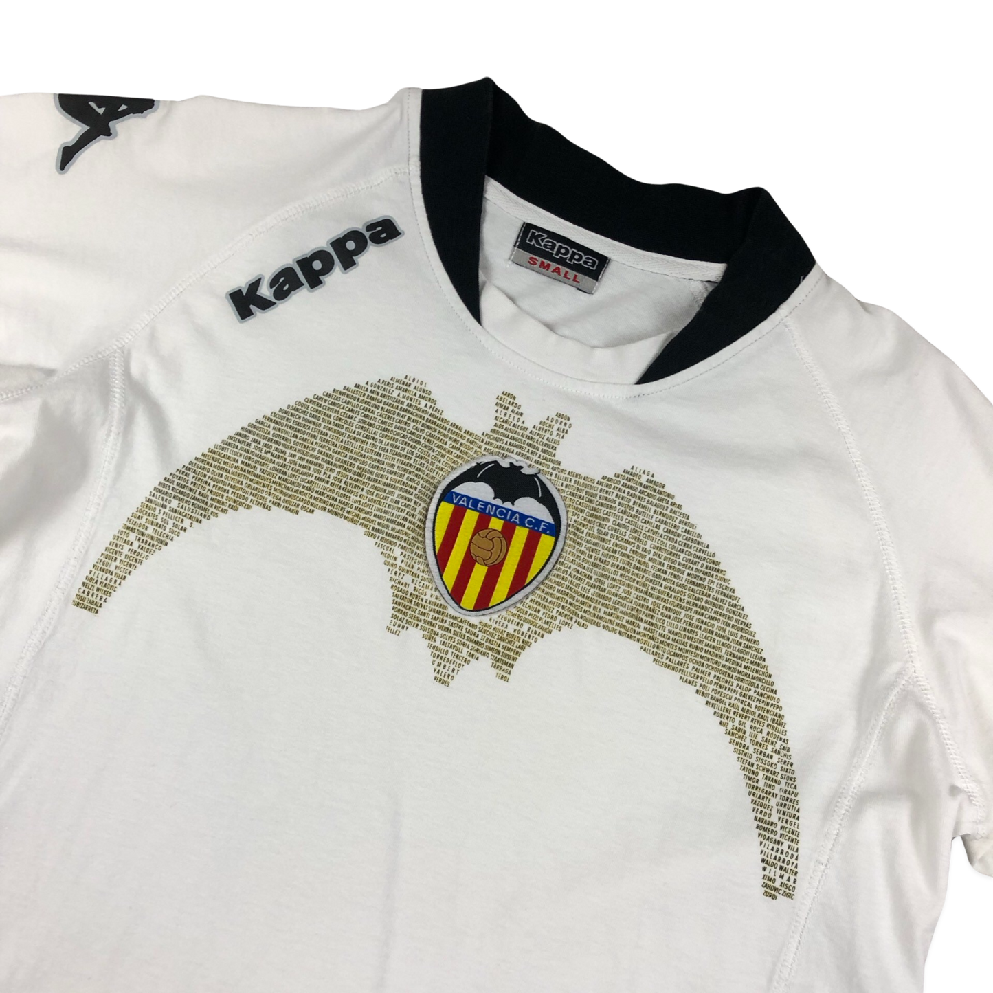 Vintage Kappa Valencia Football Ringer Tee M