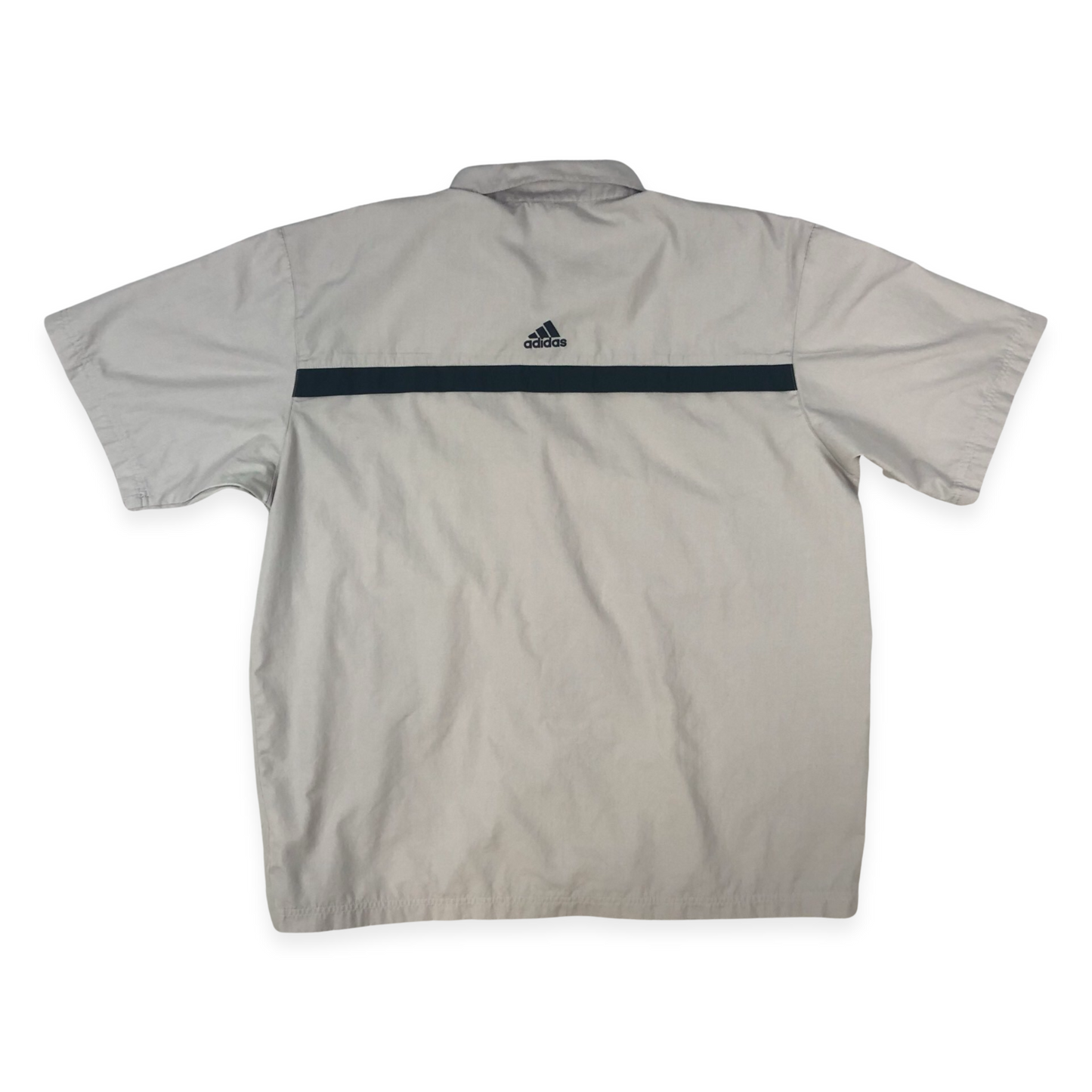 Vintage 00s Adidas Beige Shirt XXL