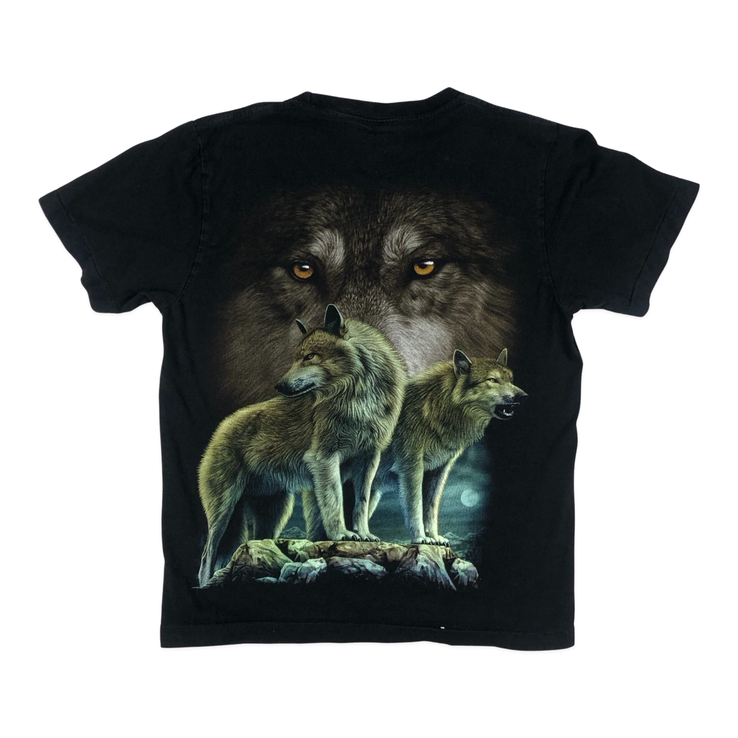 Vintage Rock Eagle Wolf Tee S