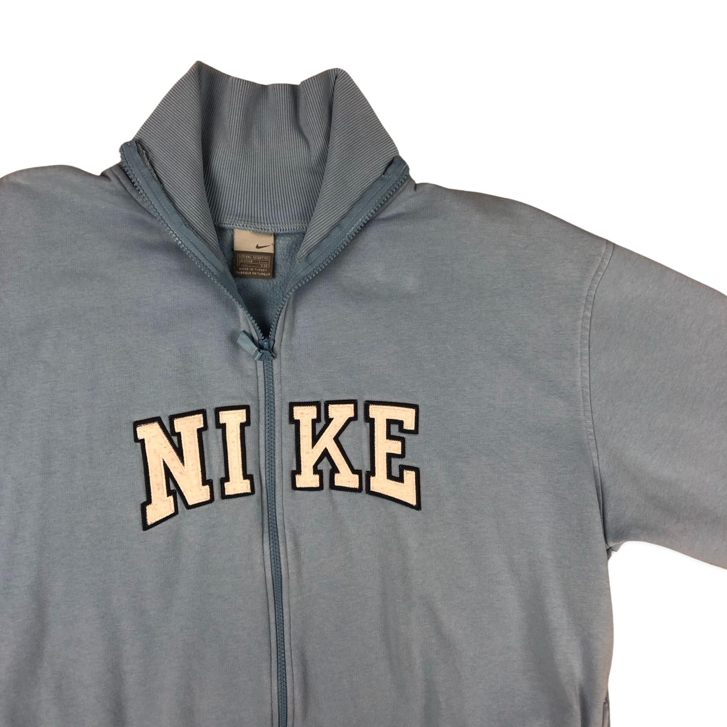 Vintage 00s Nike Baby Blue Track Jacket 3XL