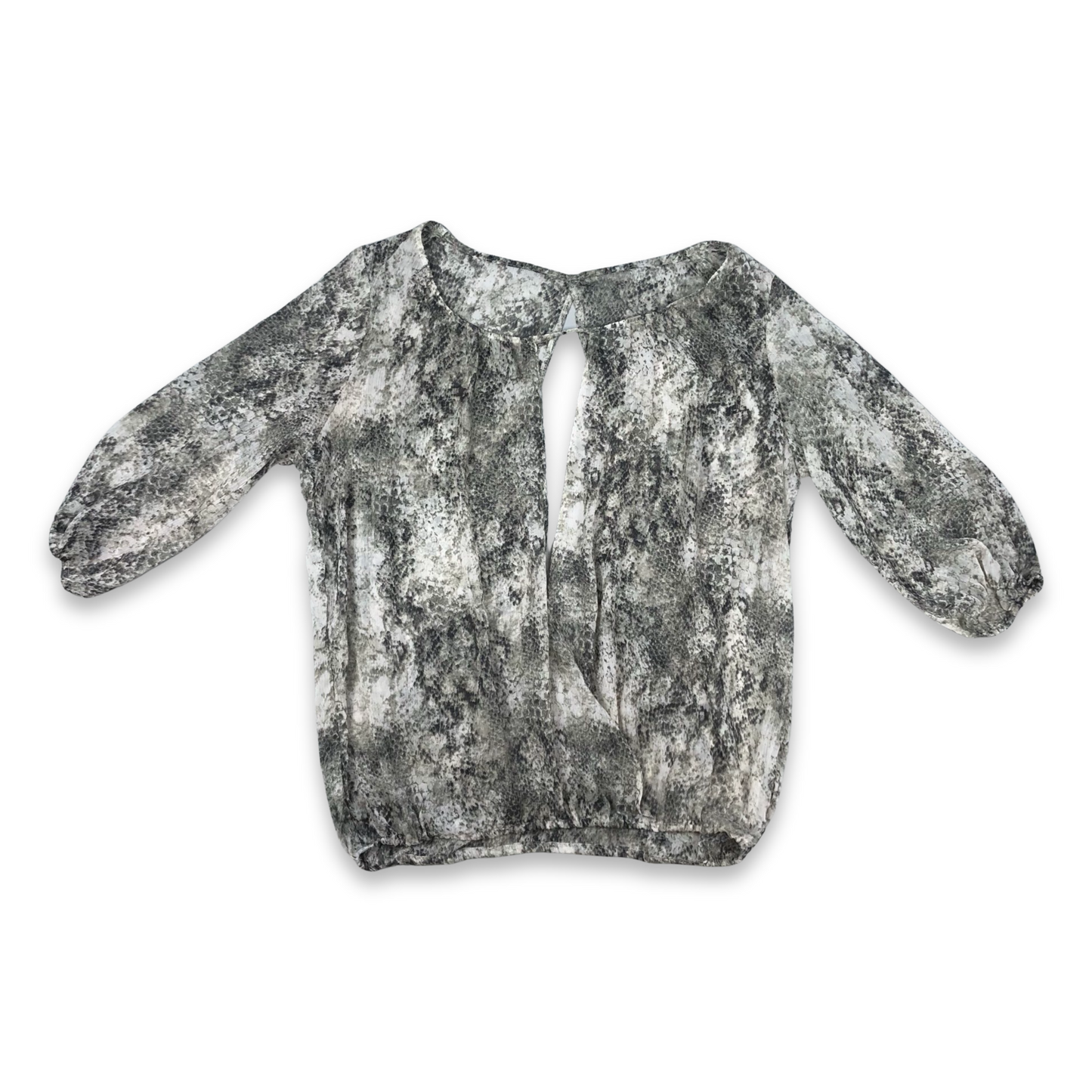 Vintage Y2K Long Sleeve Sheer Blouse 16